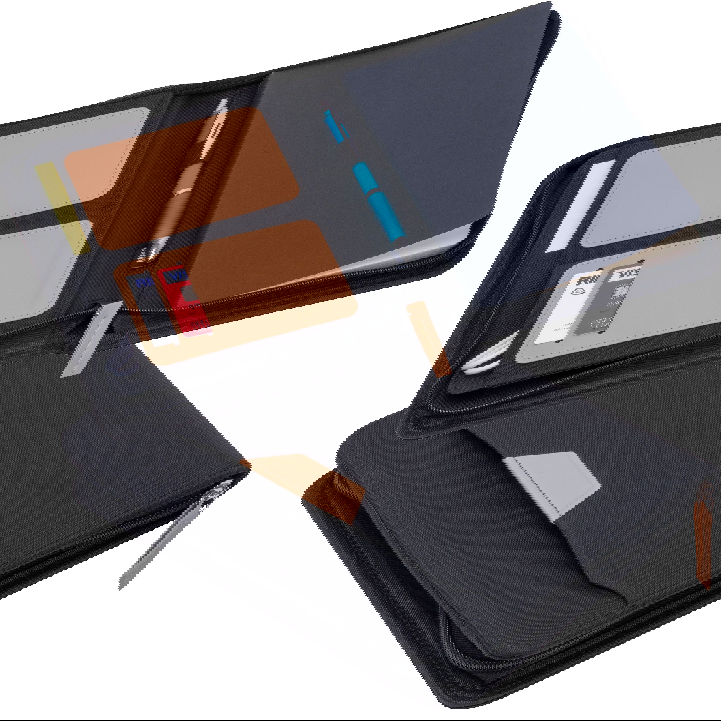 A5 writing folder made of recycled PET SHANNON