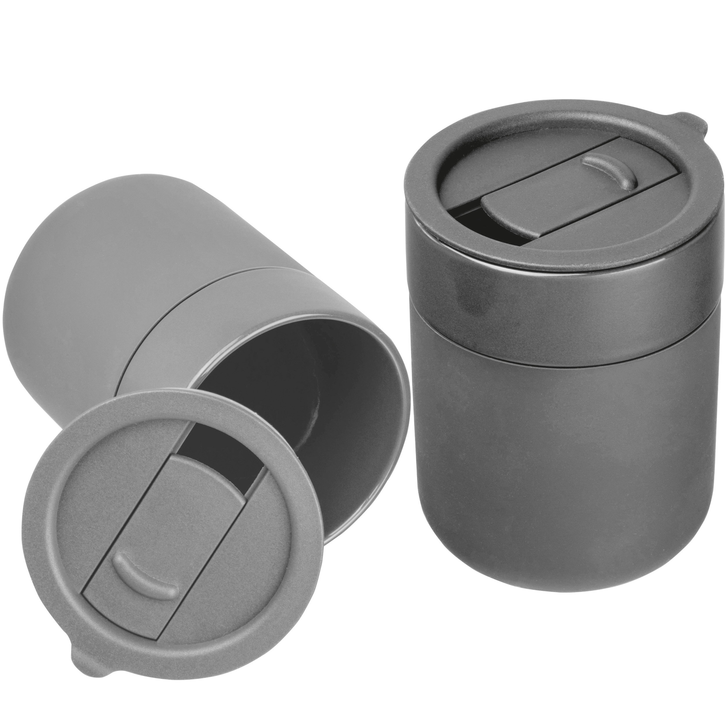 Keramiktrinkbecher mit Silikonhülle, 340ml  ALBERT