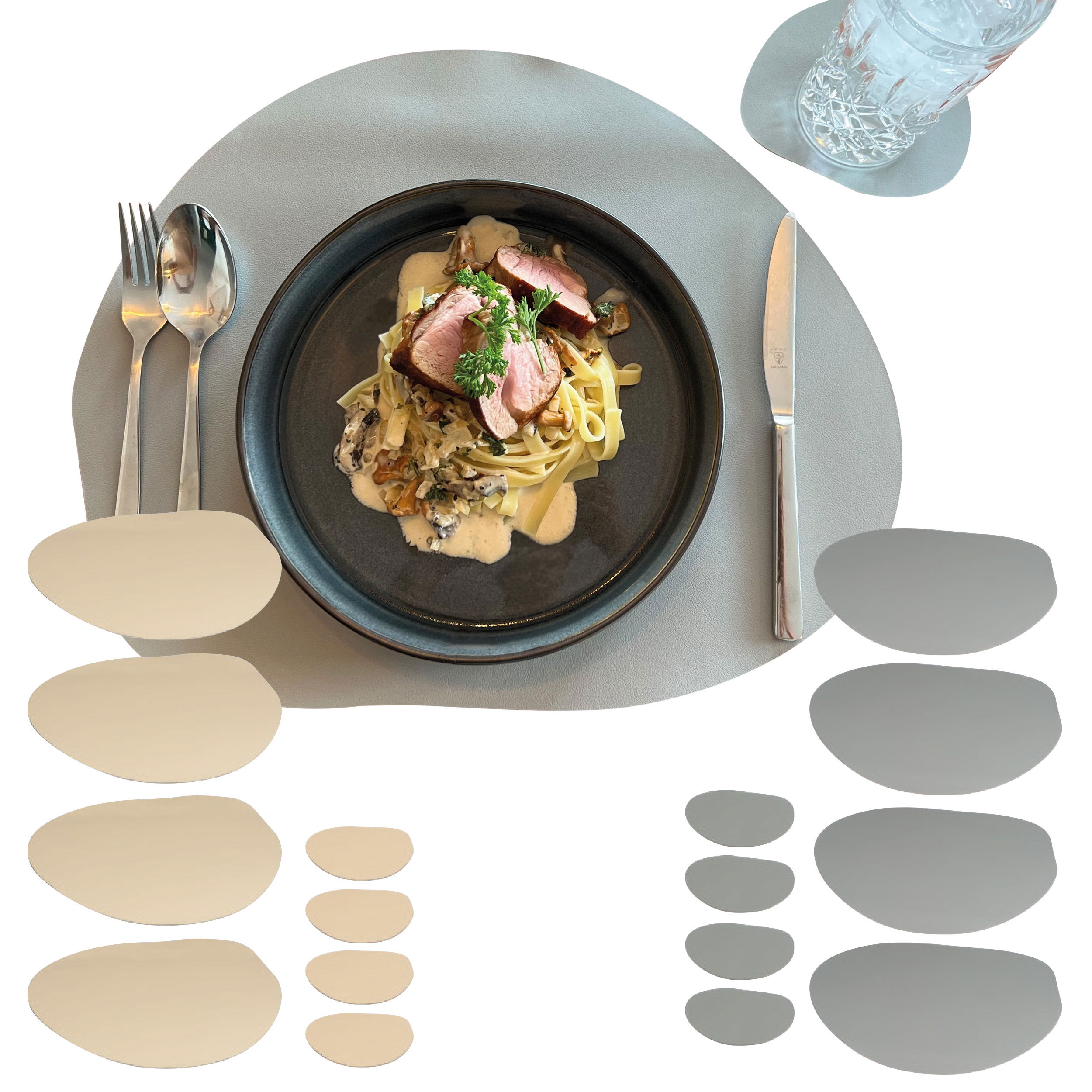 8-piece placemat