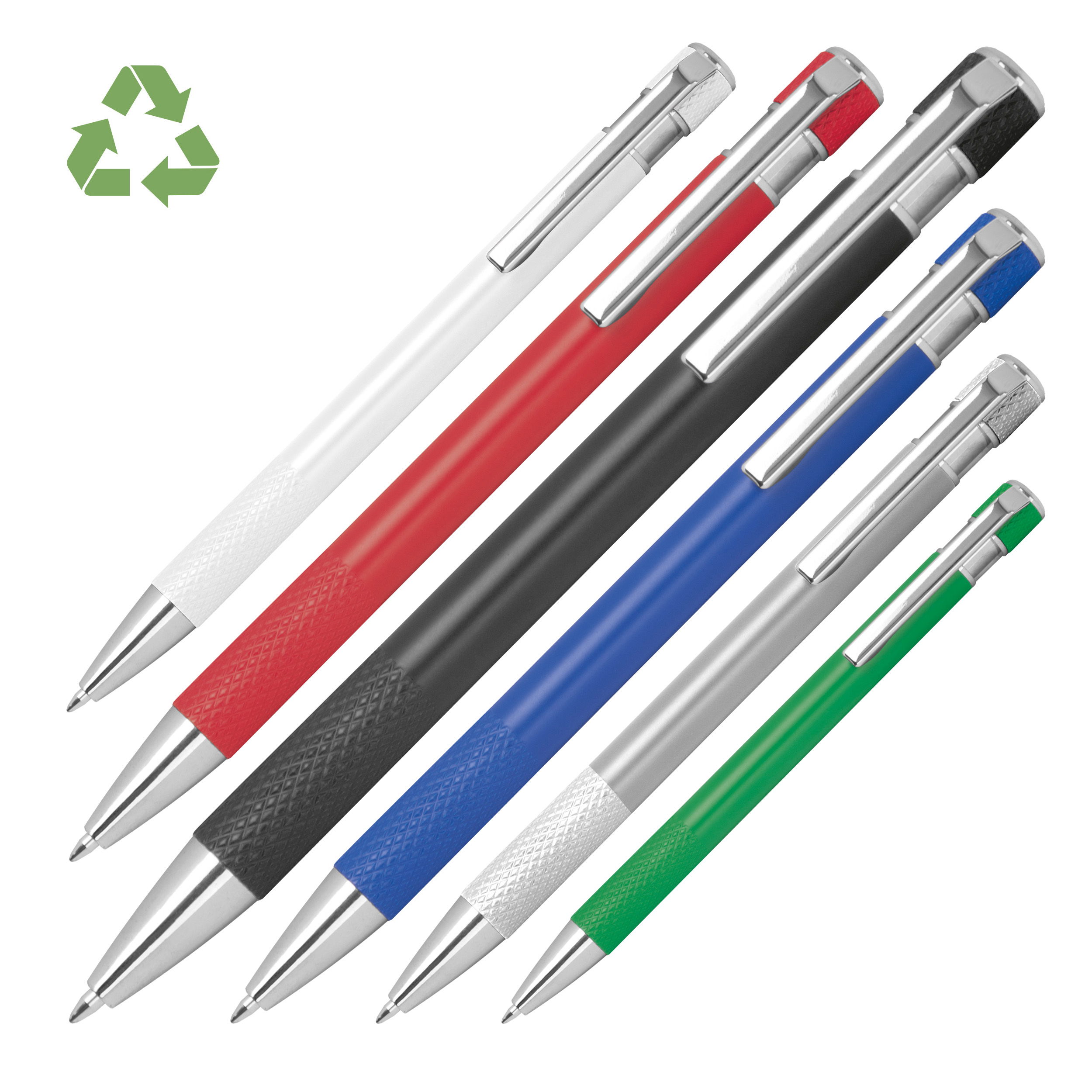 Ballpen with patterned grip zone JULIO