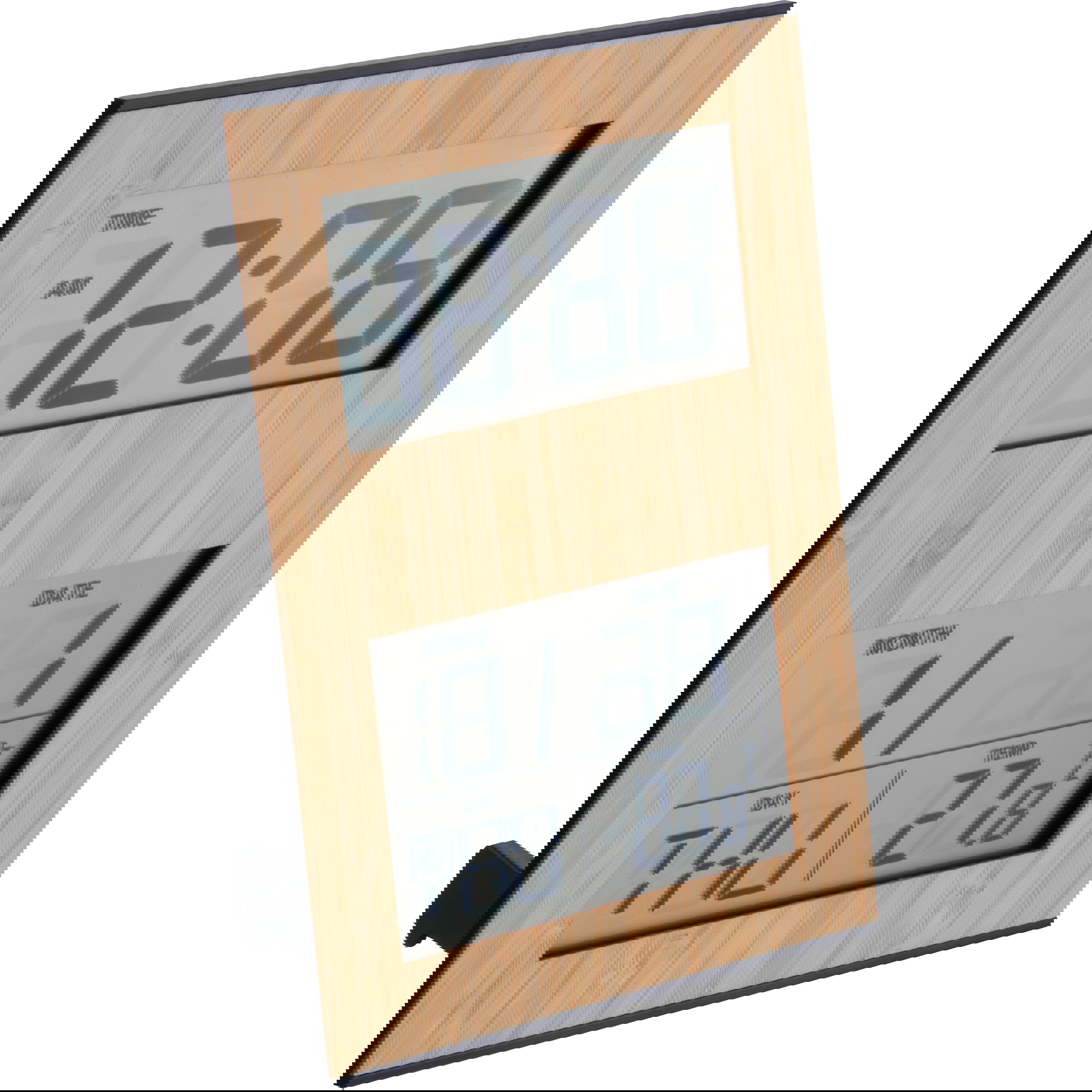 Bambus Tischuhr BRUNHILDE