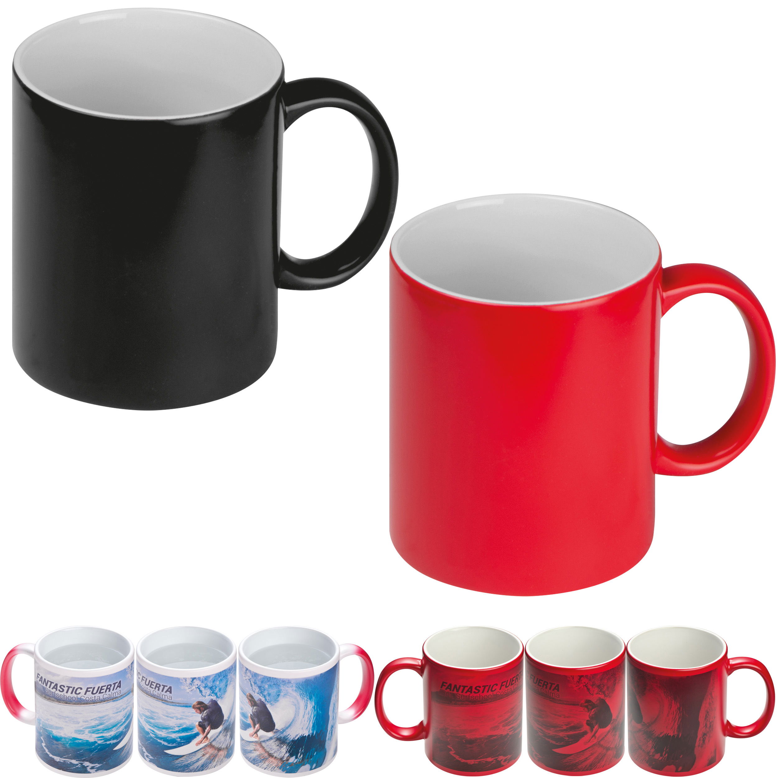 Sublimationstasse mit Effekt, 300ml