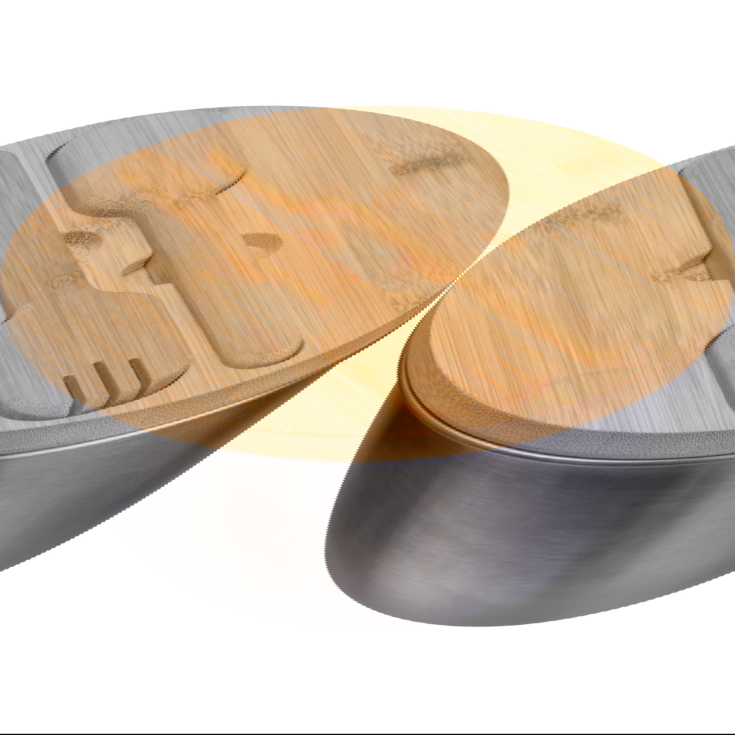 Salatschüssel mit Bambusdeckel ROZALIA