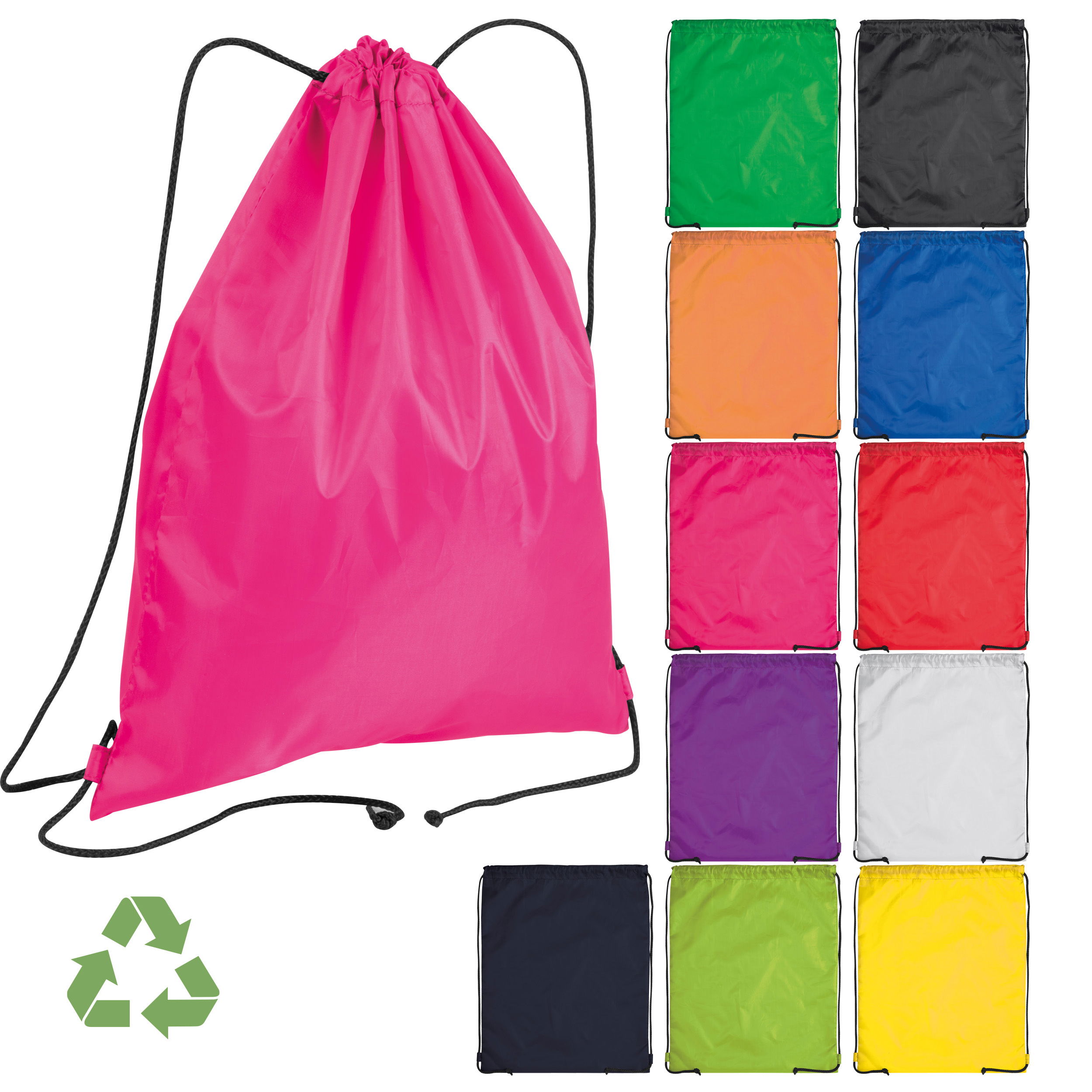 Gymbag aus recyceltem Polyester