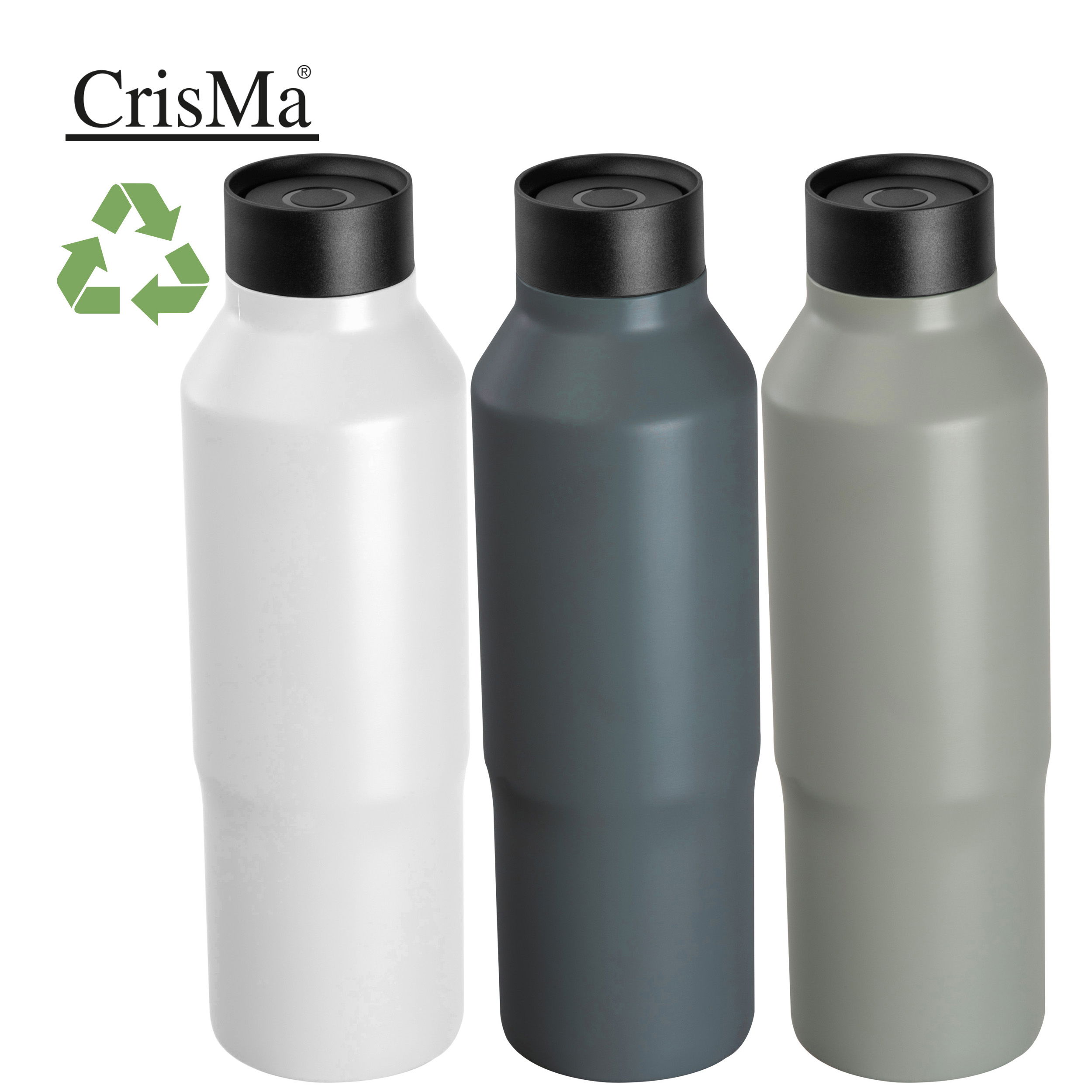 CrisMa Vakuum Edelstahltrinkflasche, 600ml