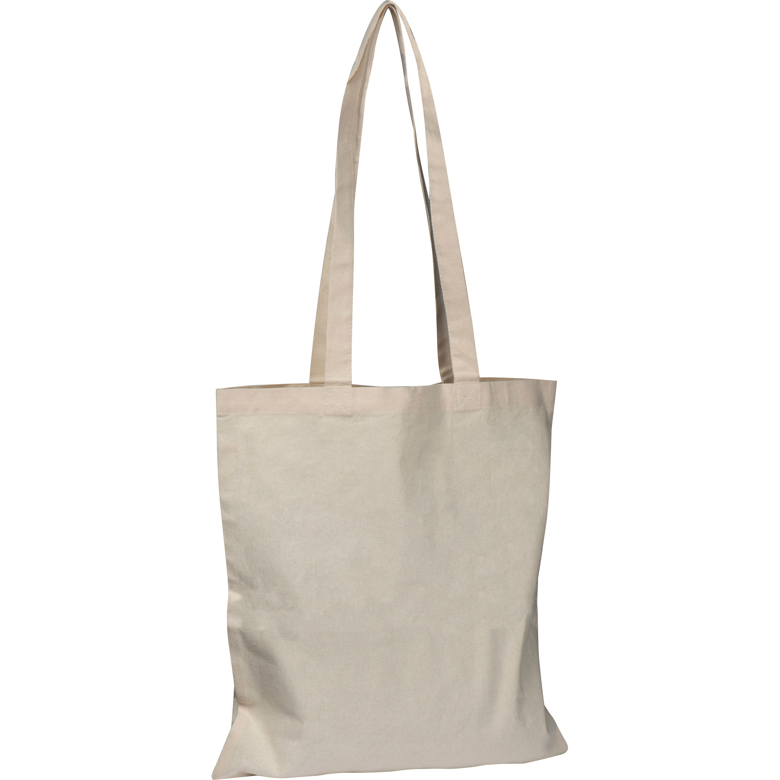 Bolsa de algodón con asas largas 180g/m²