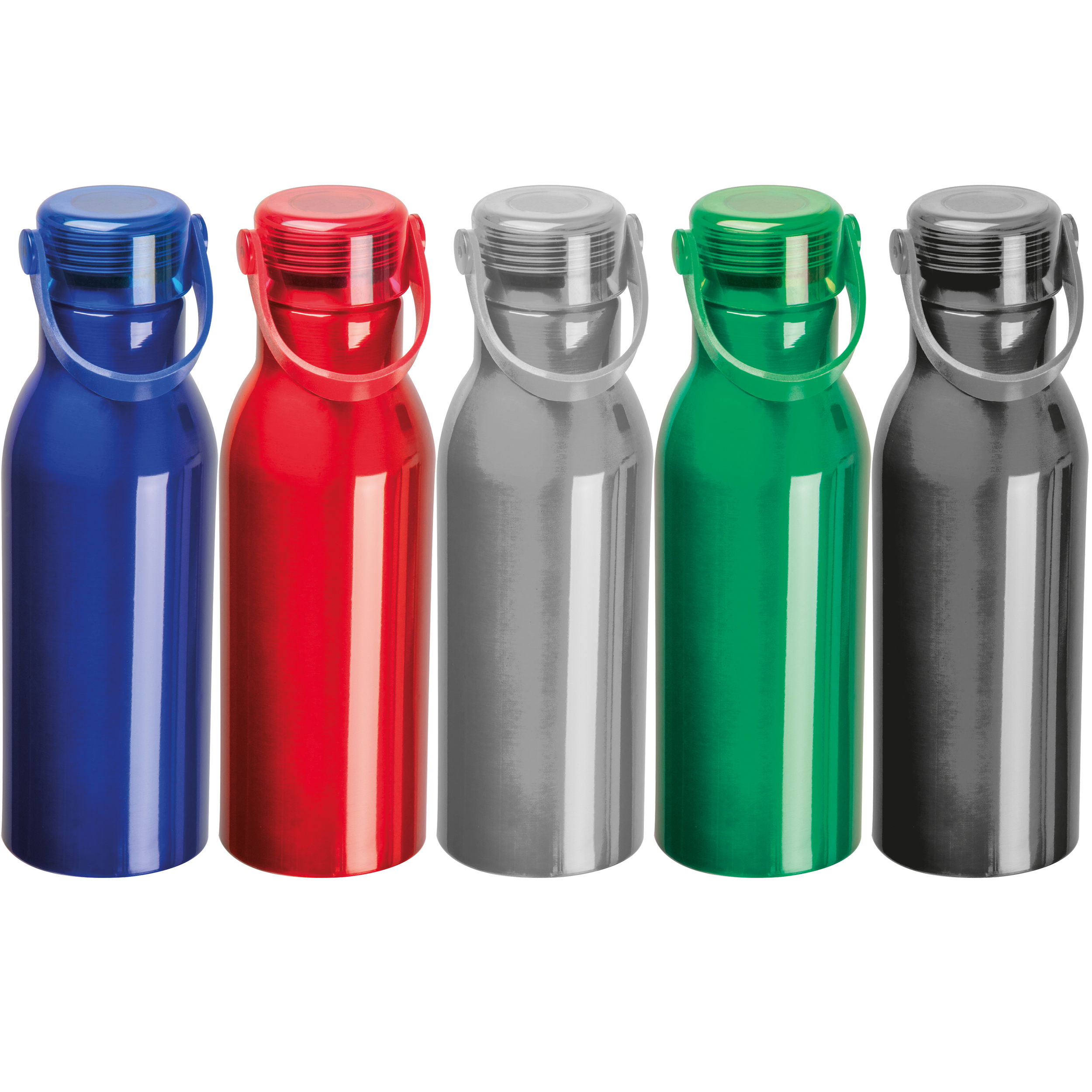 Botella de aluminio reciclado 