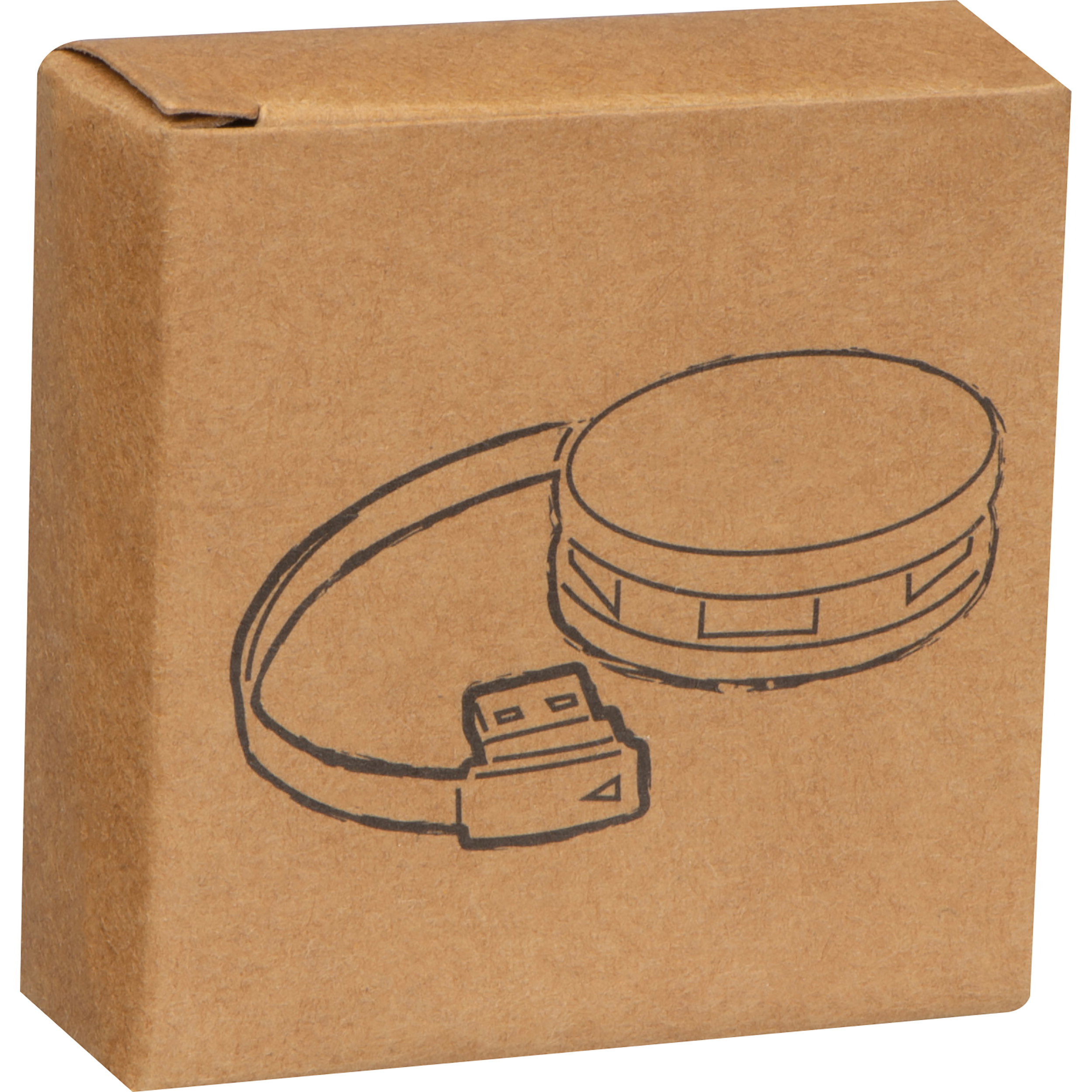 Usb 4 Rounded Edges 4 port - rounded USB-Hub | white | 2065906