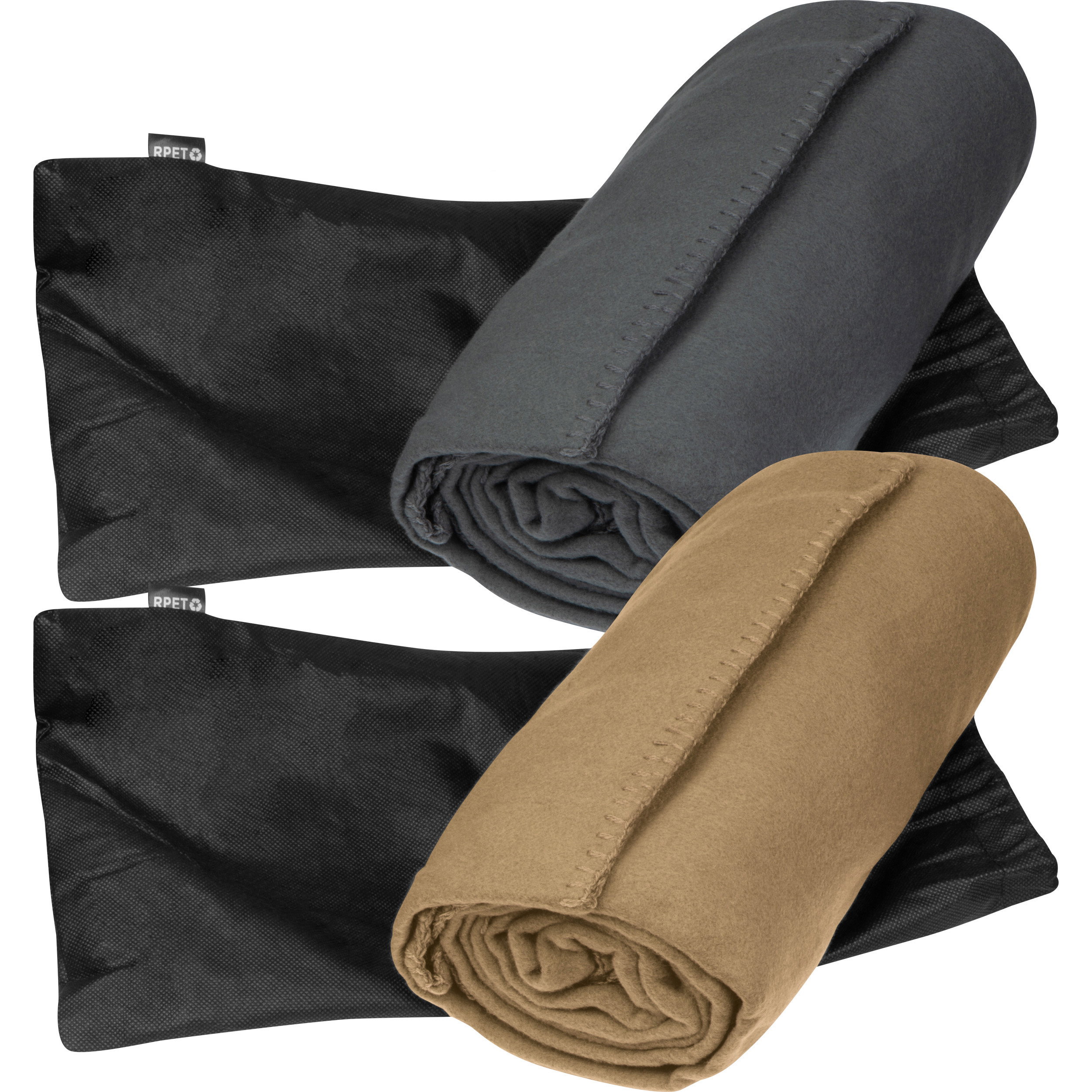 Fleece Decke aus recycelten Kunststoffen GIULIANA