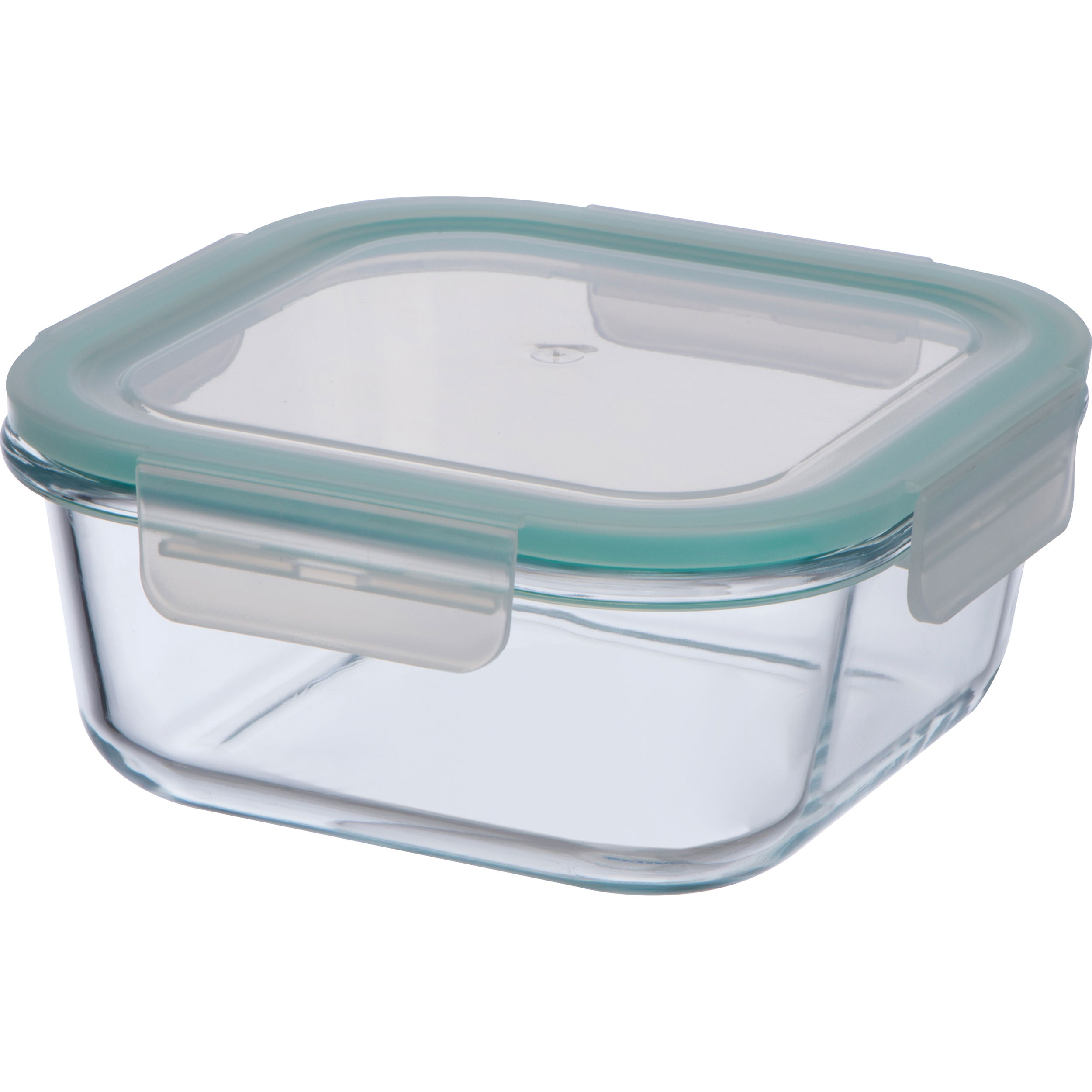 Recipiente de vidrio con tapa, apto para microondas y congelador