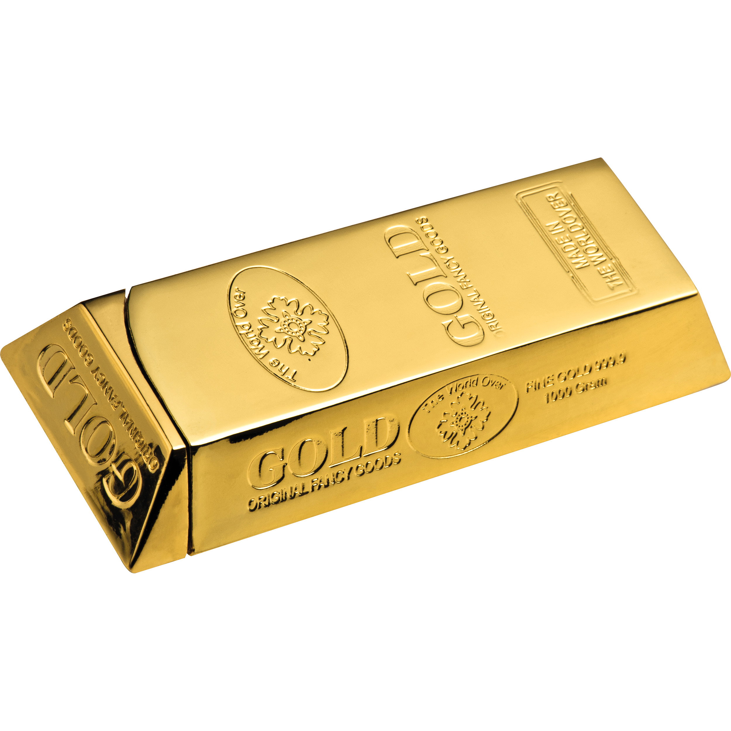 Automatik Feuerzeug "Goldbarren" WHITNEY