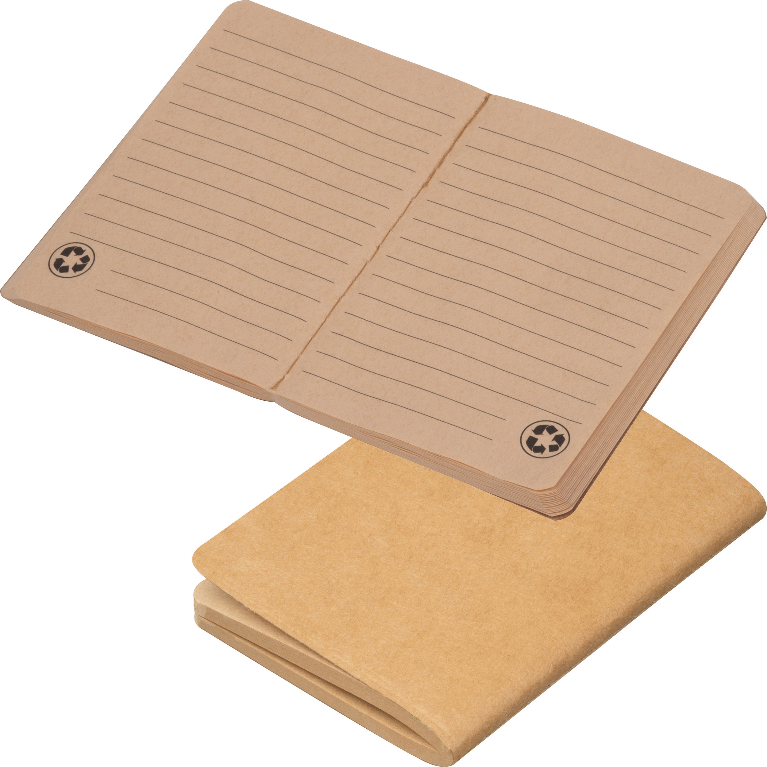 B7 notebook made from recycled paper