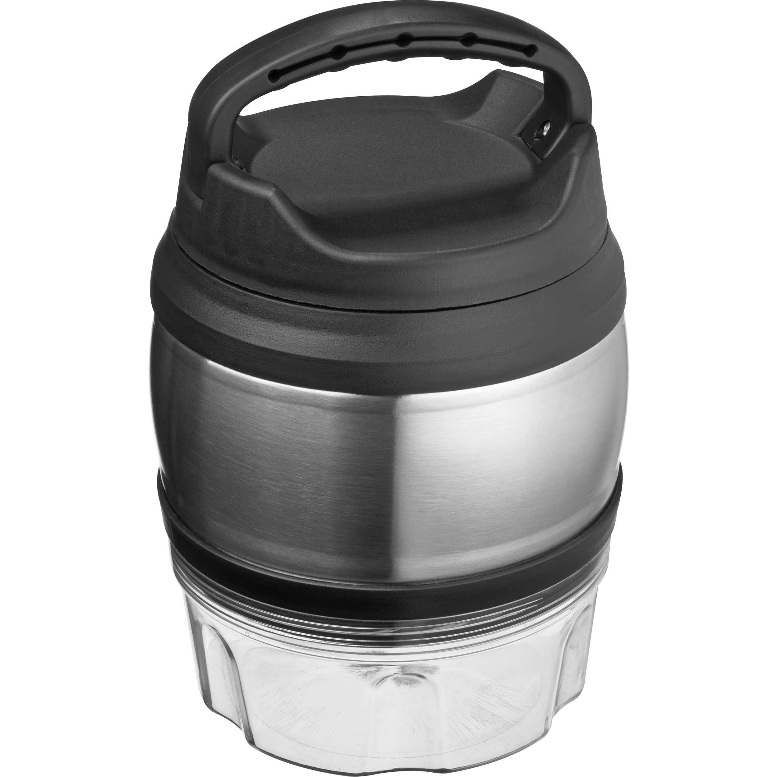 Recipiente para comidas de acero.