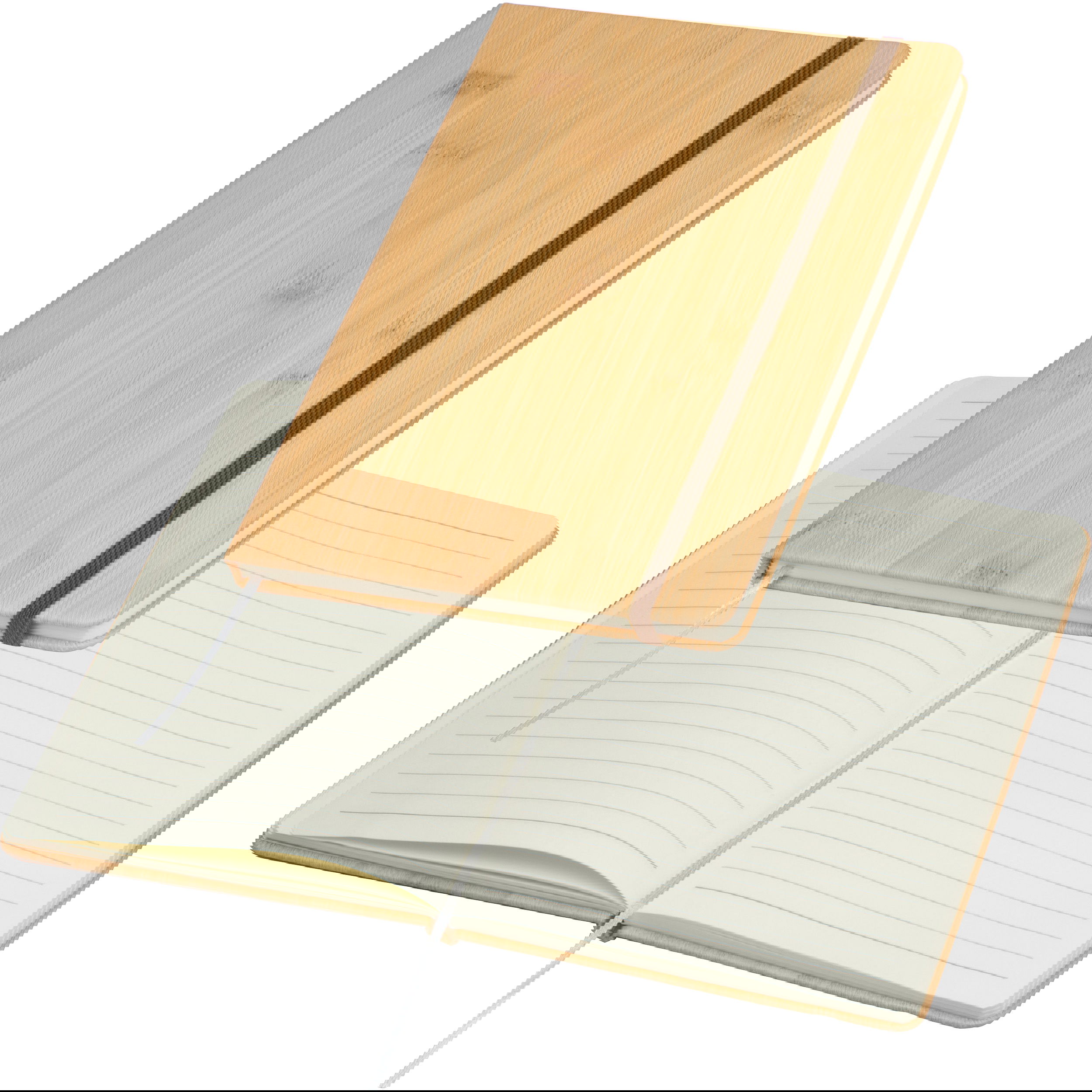 A5 Notizbuch in Holzoptik 