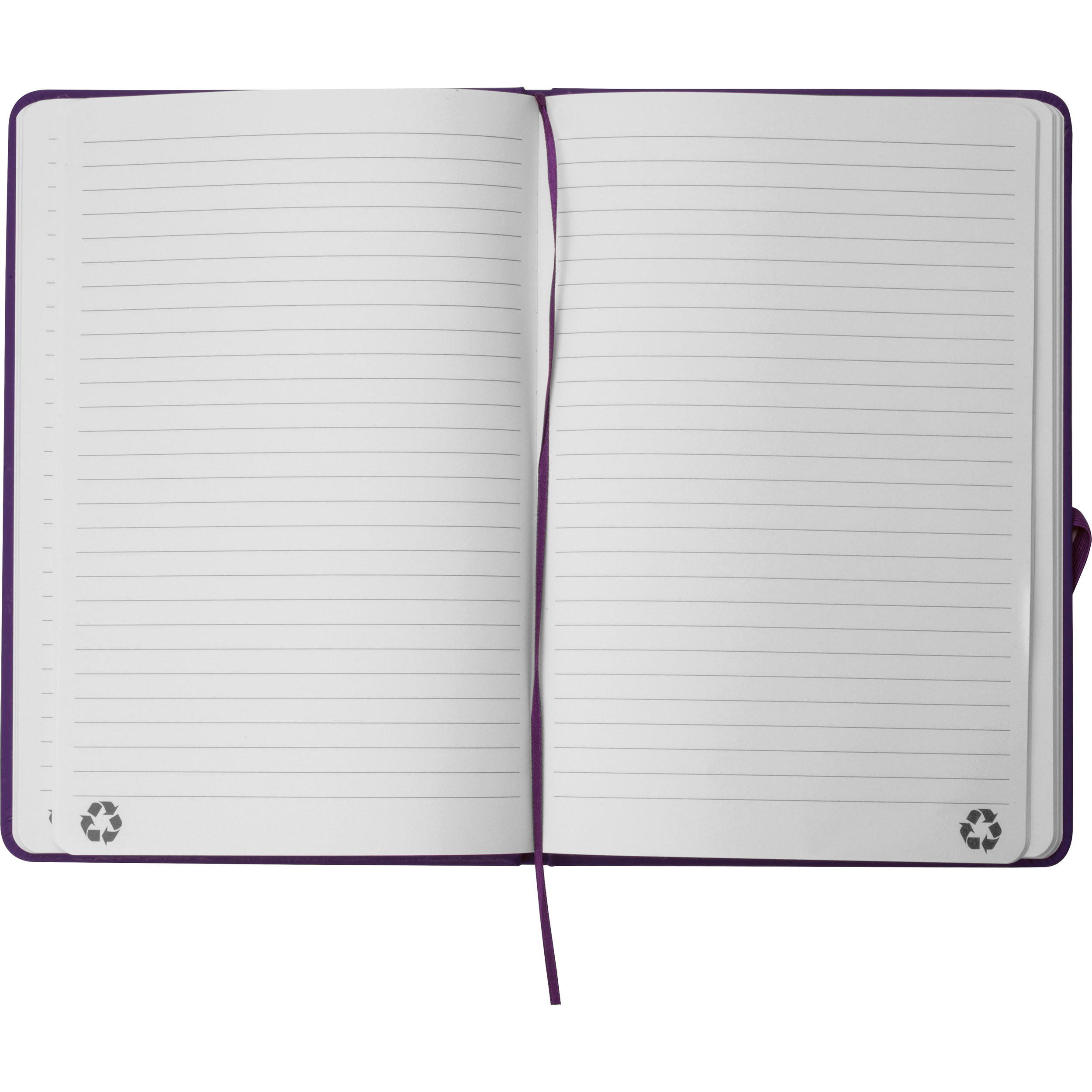 A5 Notizbuch aus recyceltem Papier DOMINIK