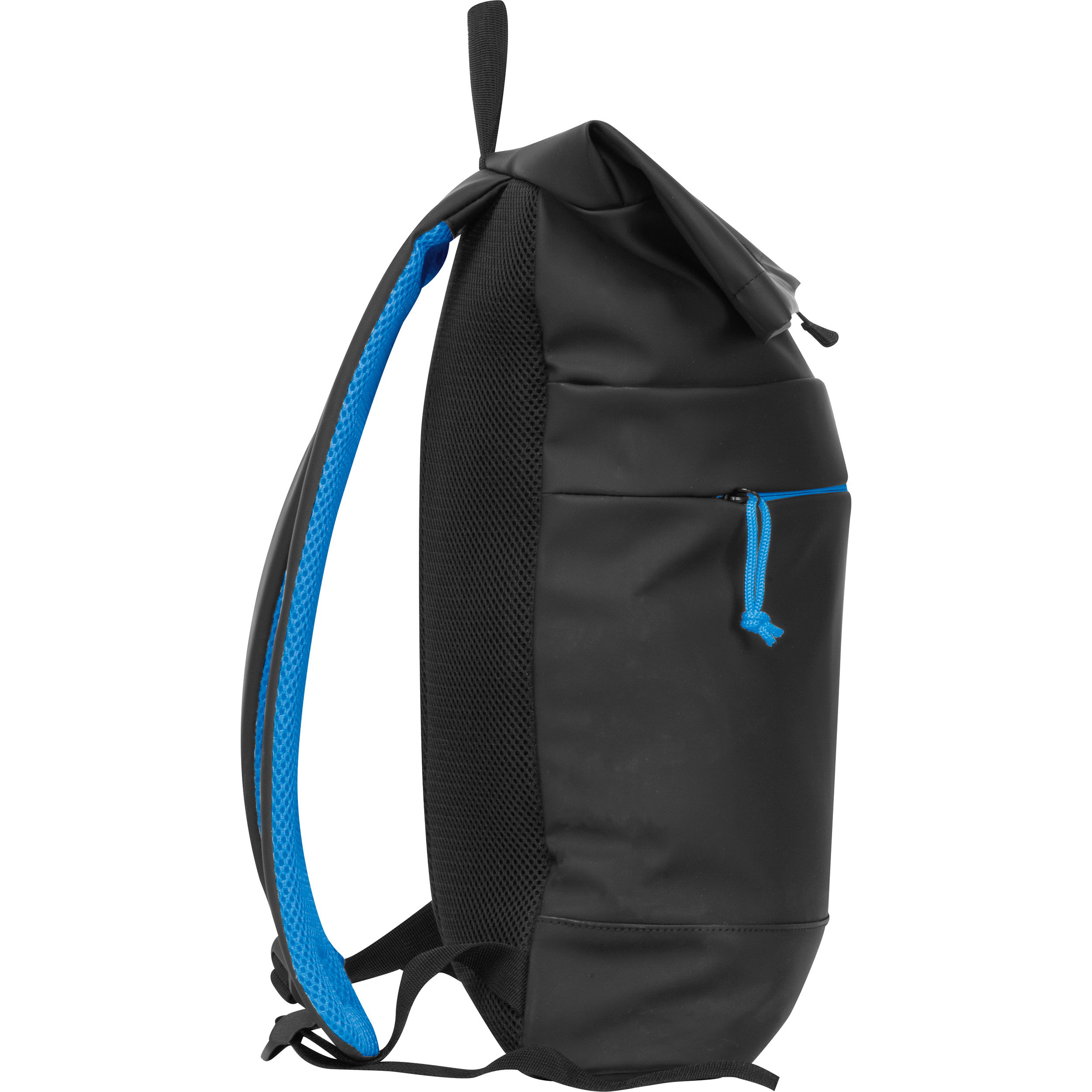 Crisma Rolltop Rucksack, farbliche Details