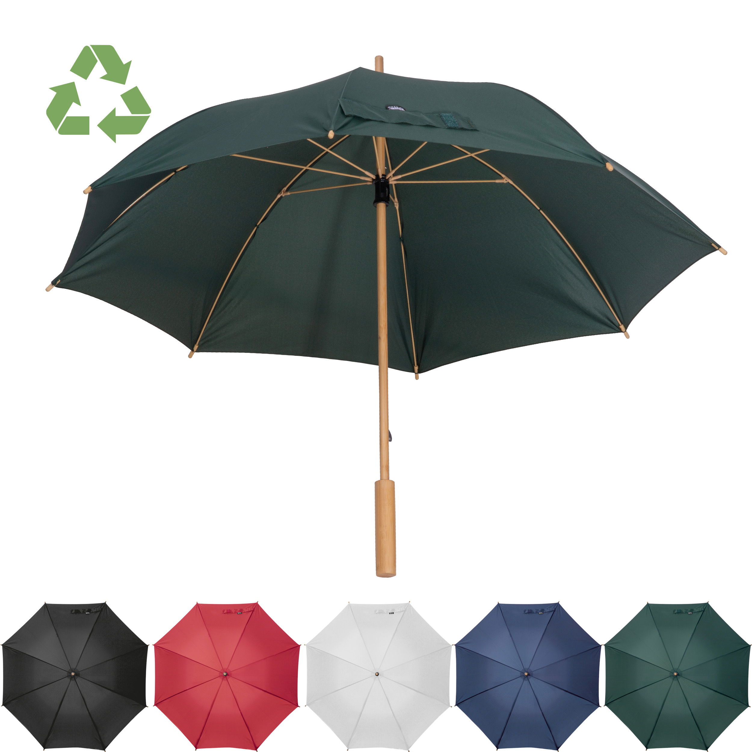 Bamboo umbrella LETITIA