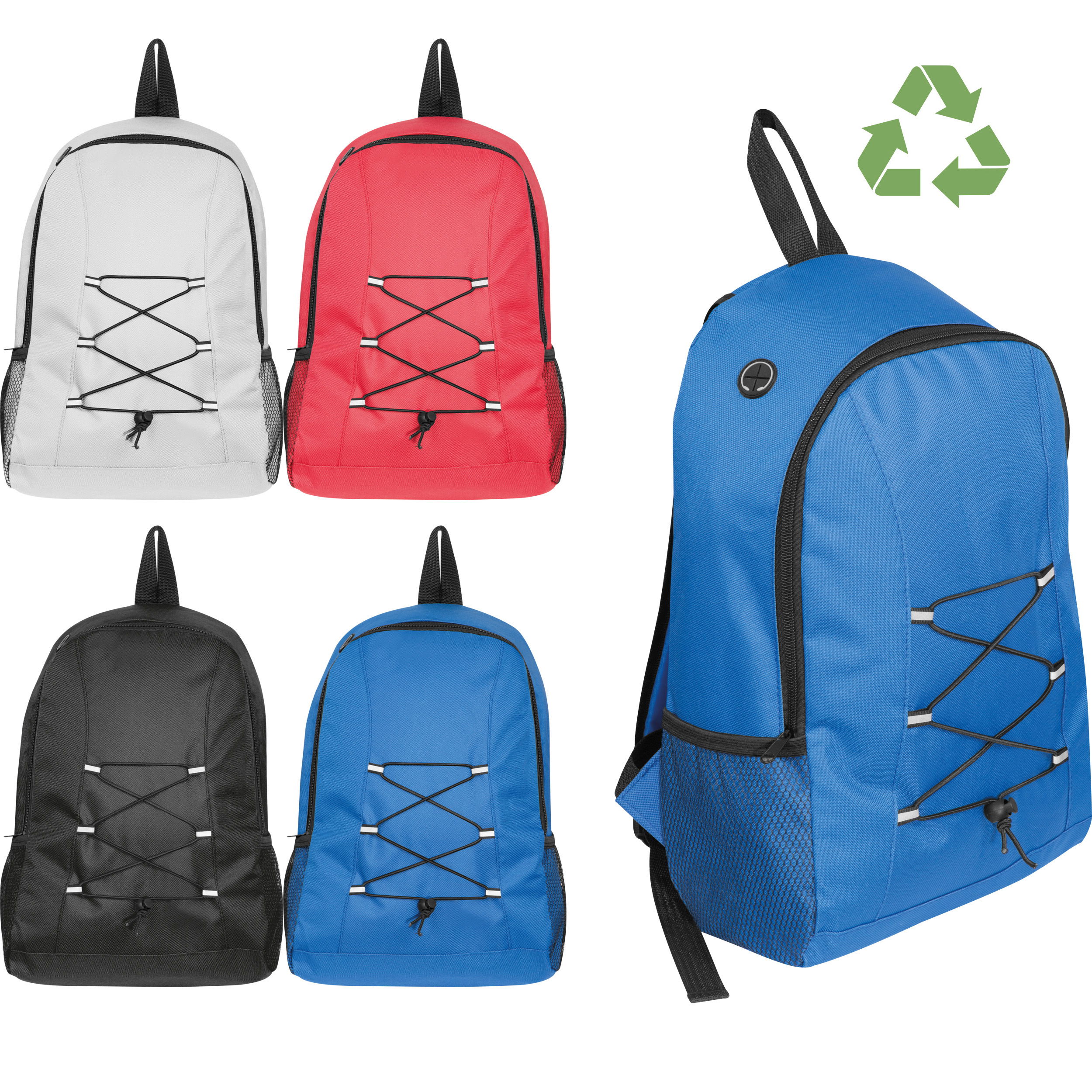 Backpack made of recycled polyester
