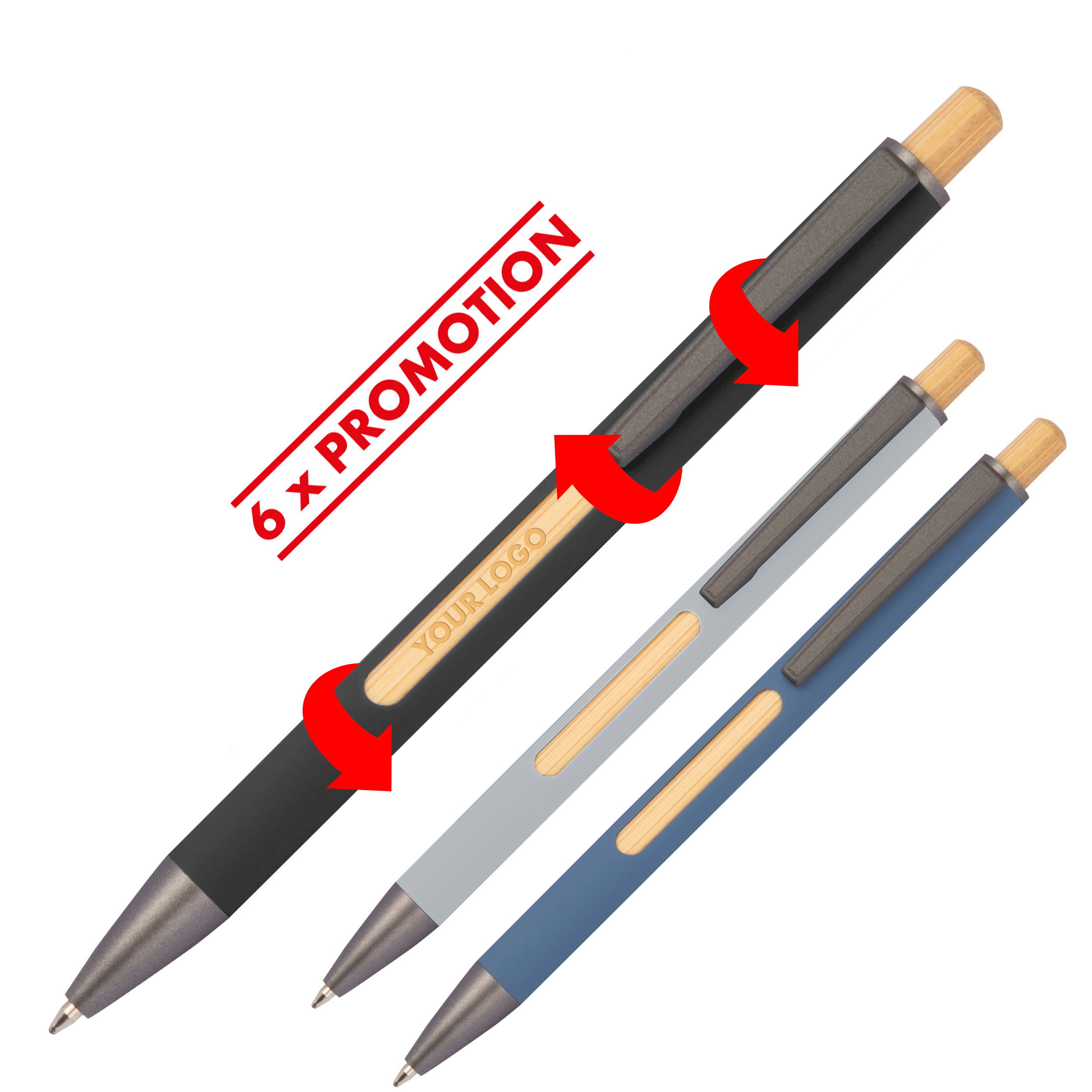Aluminium pen incl. bamboo window MARIA