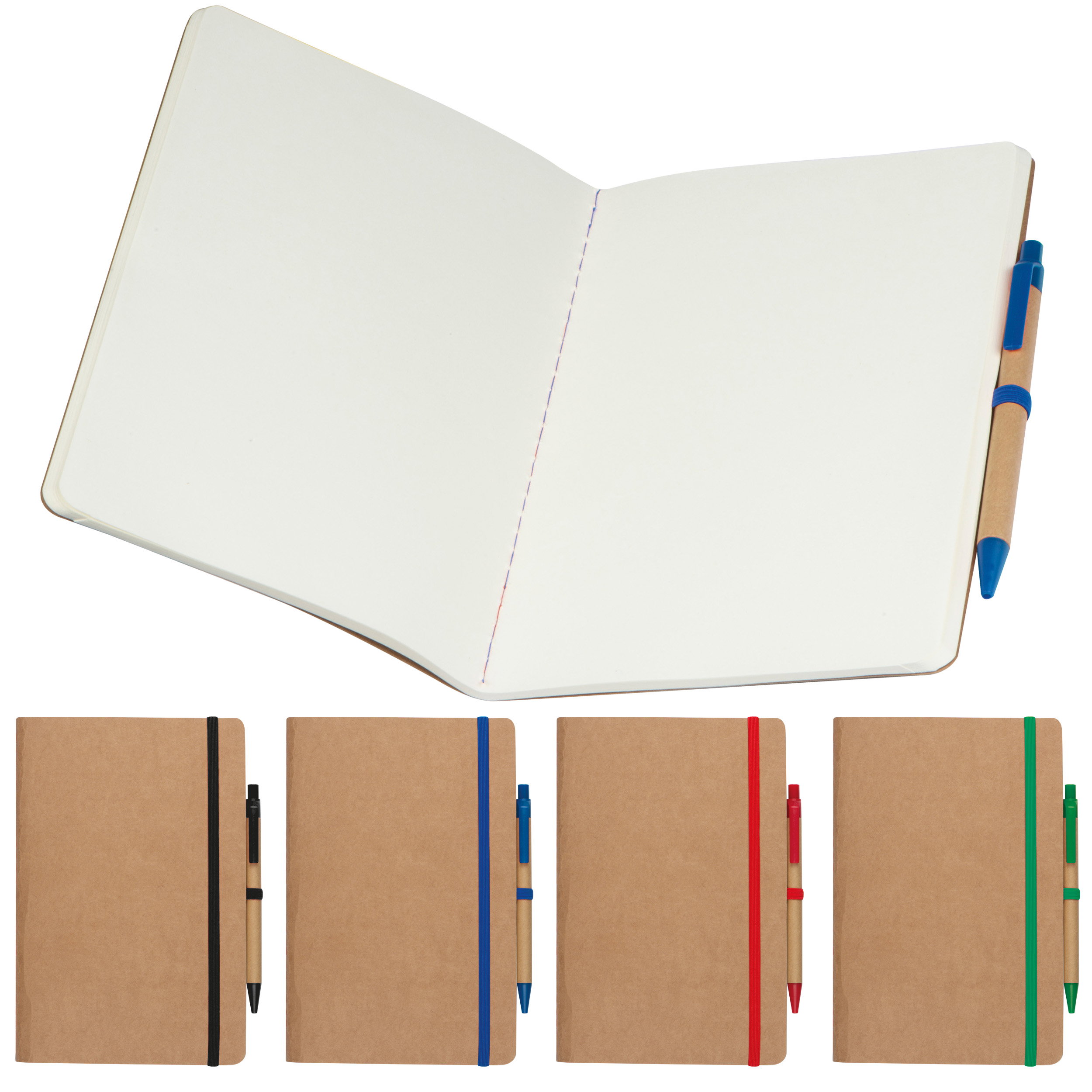 Ball Thread Notebooks Notebook with ball pen | blue | 2377604