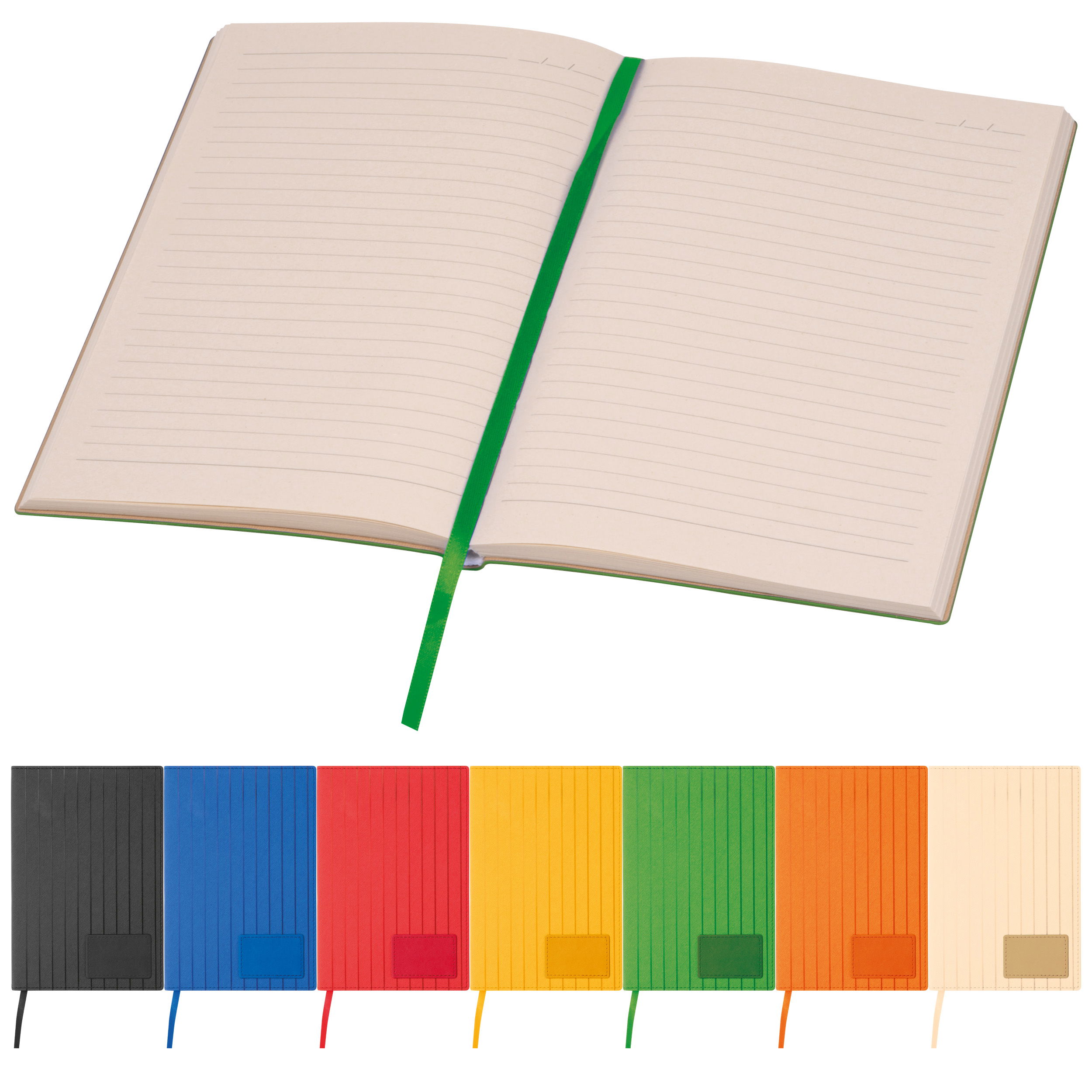 Carnet avec couverture souple PU « Stripes
