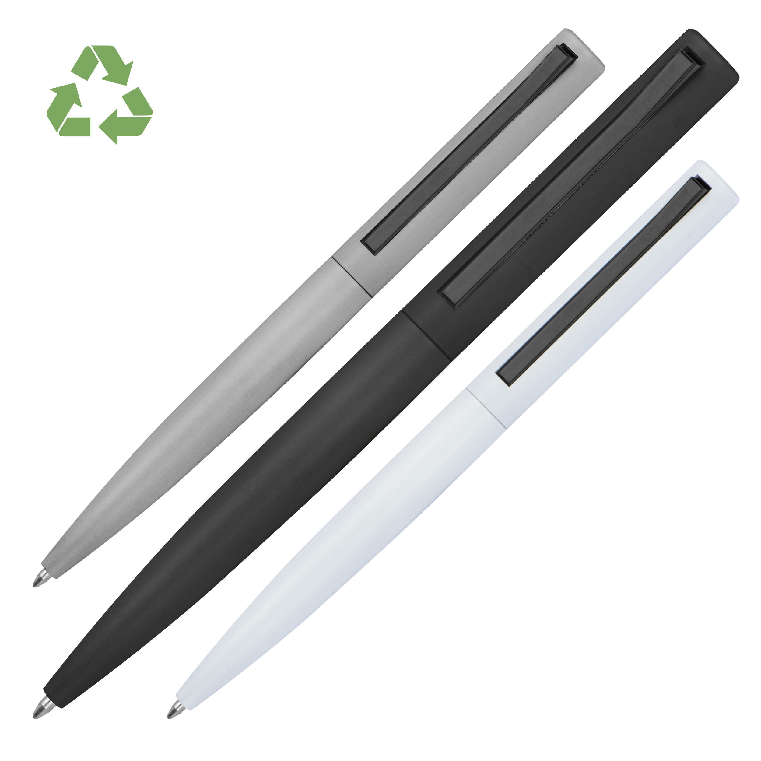 Ballpoint pen made from recycled aluminium