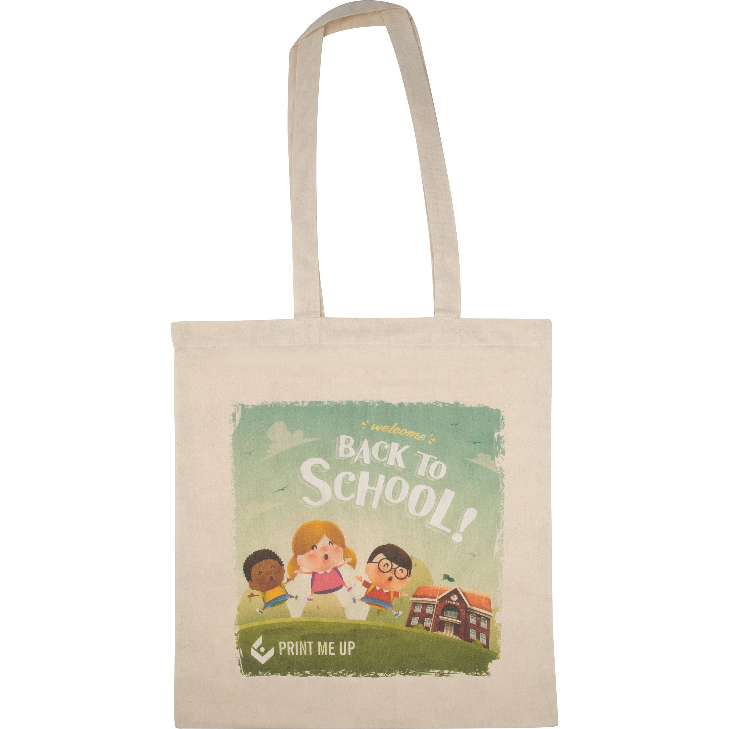 Sac à bandoulière en coton Oeko-Tex STANDARD 100 naturel