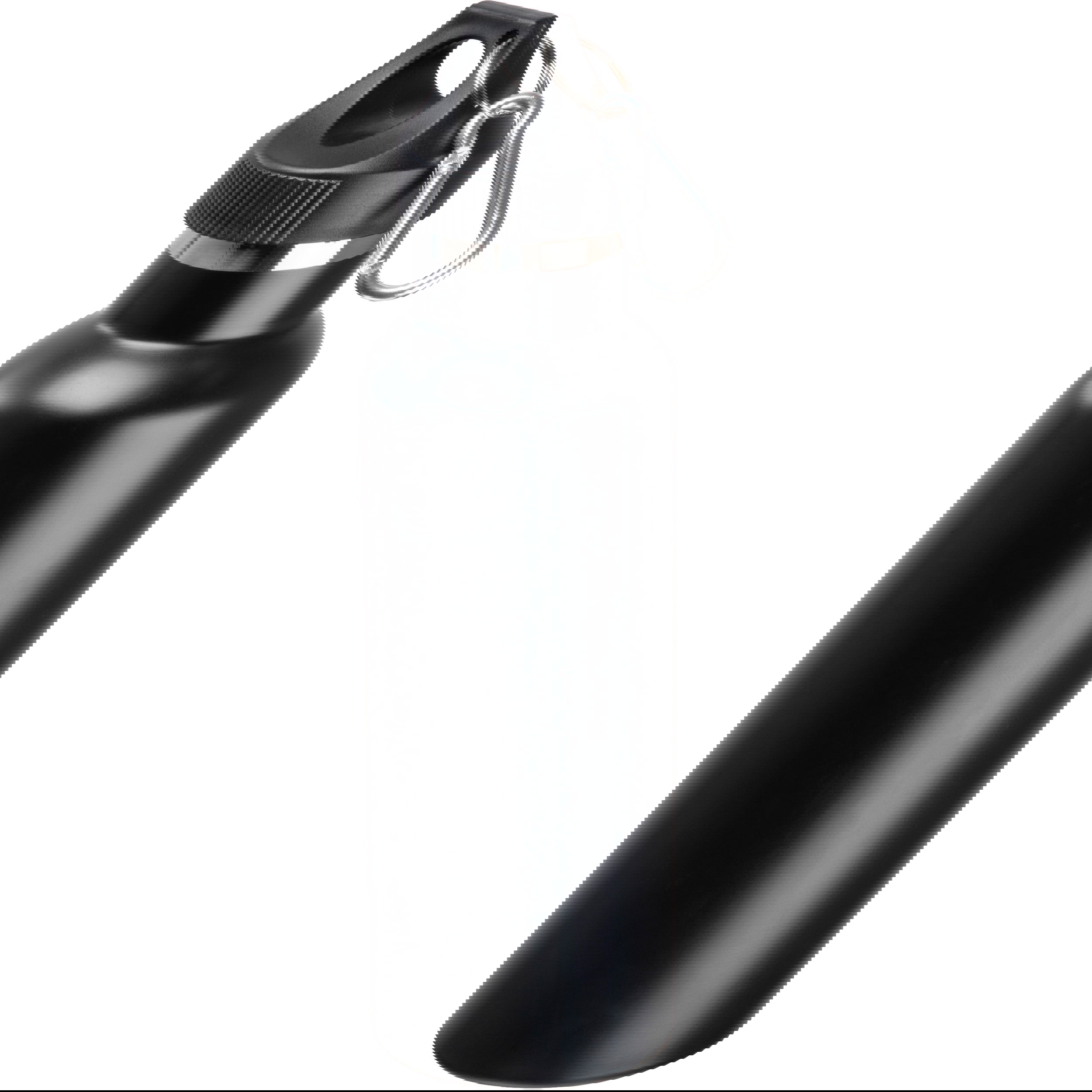 Bouteille isolante sous vide, mate, 750ml avec mousqueton