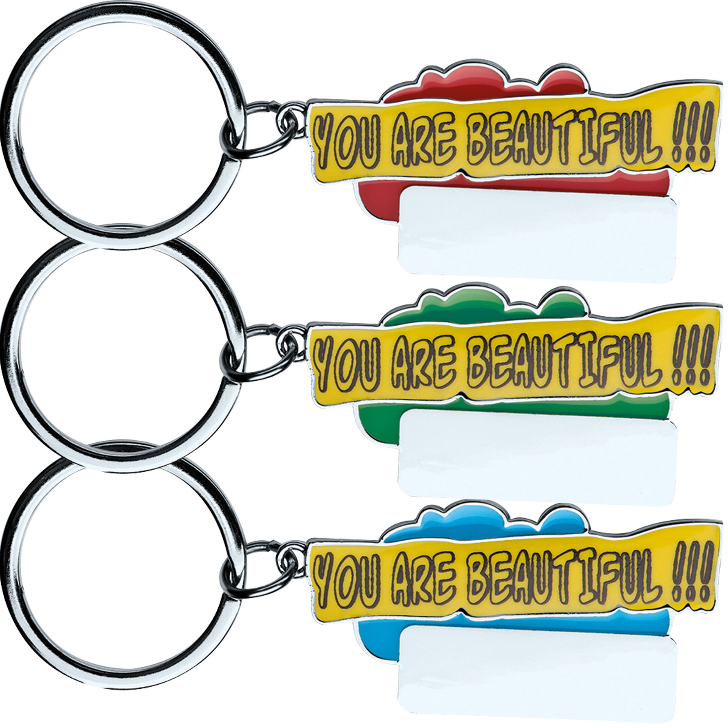 Keyring "You are beautyful!!!"
