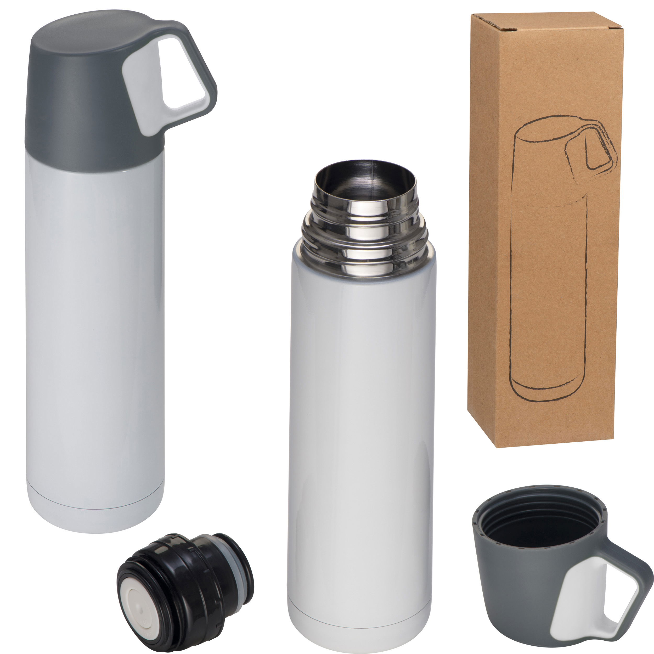 Stainless steel thermal flask