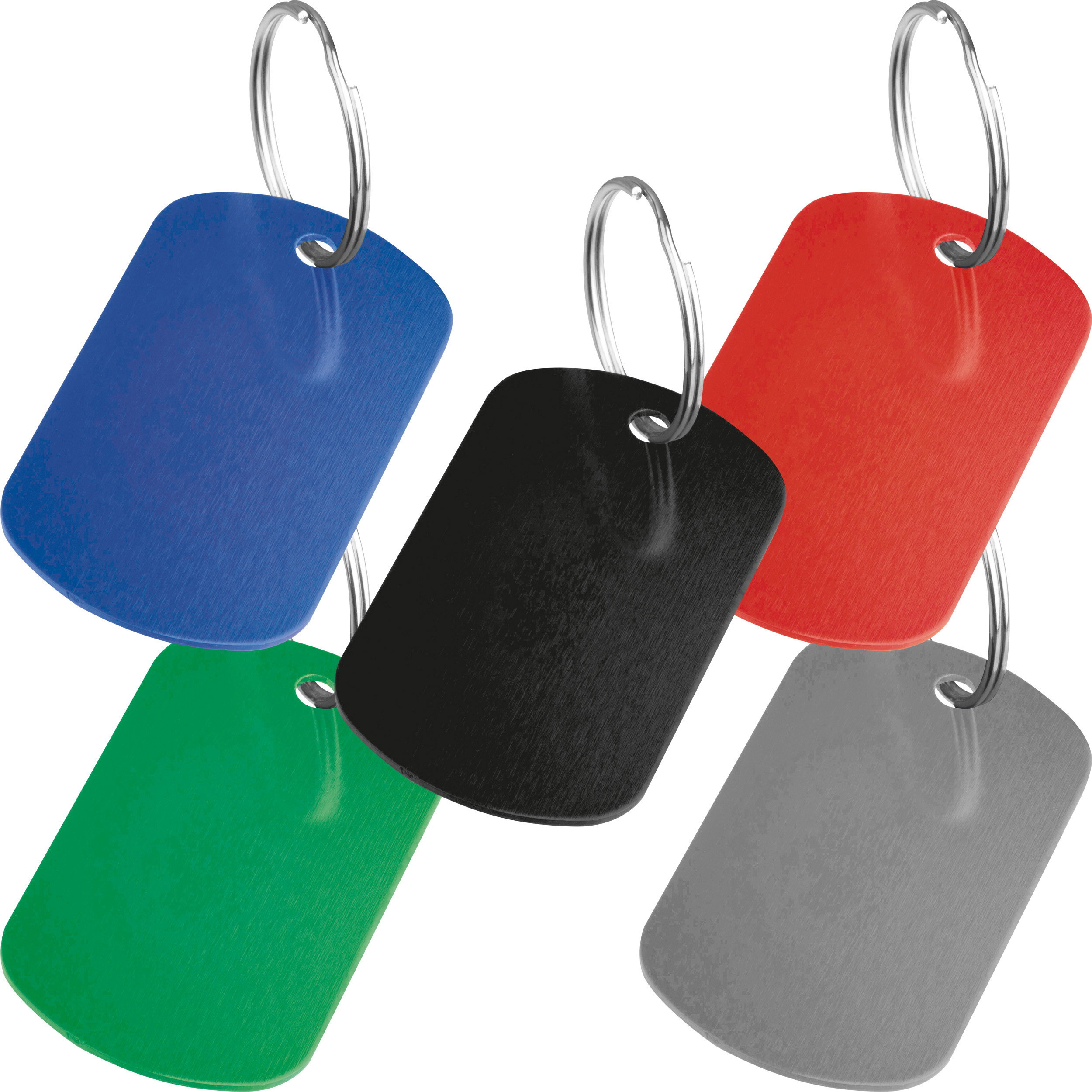 Key ring metal plate