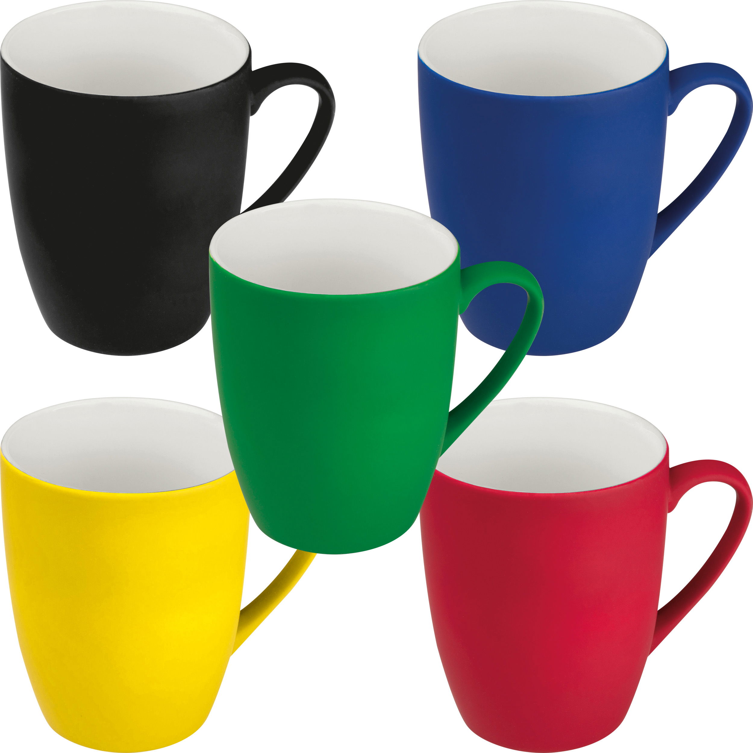 Tasse caoutchoutée