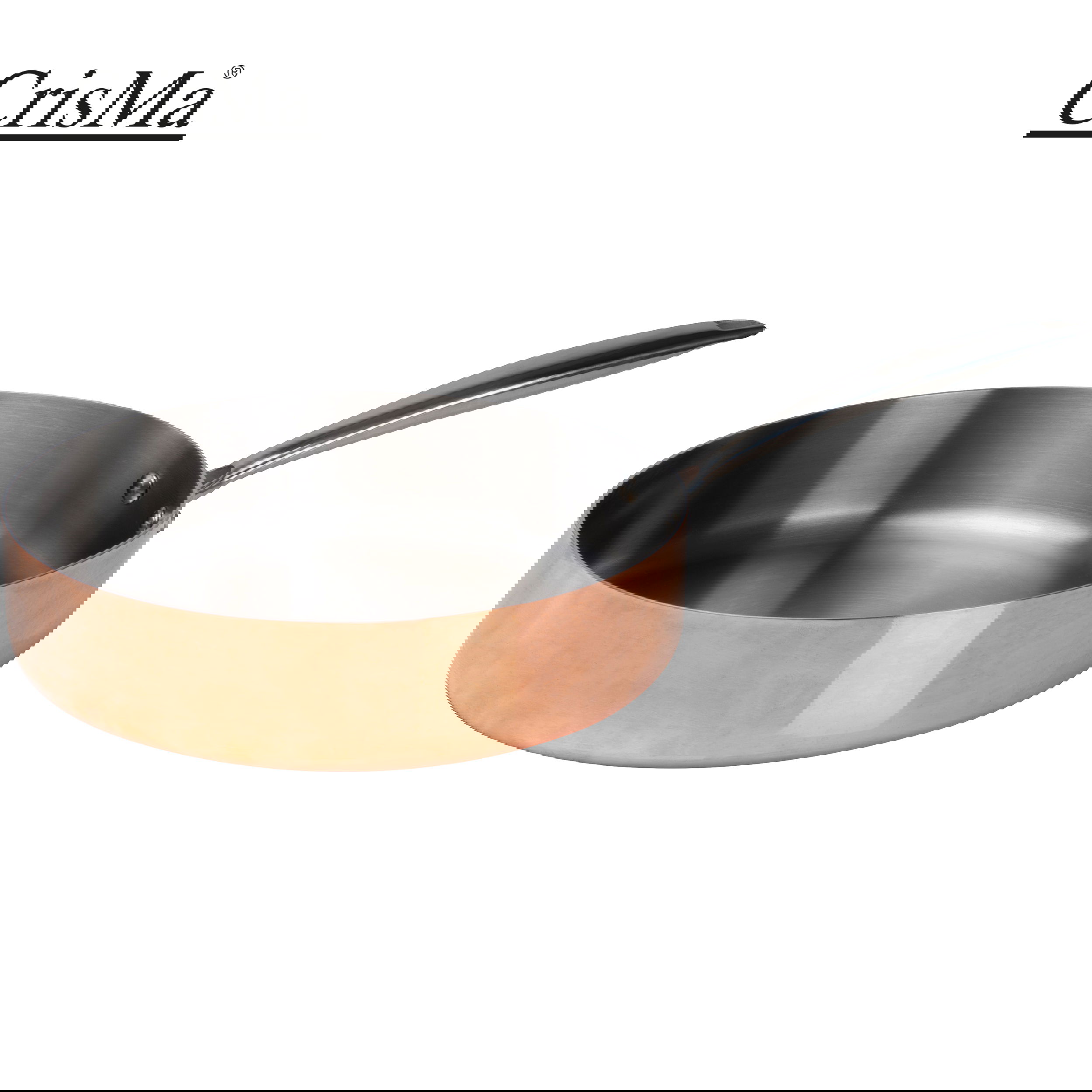 CrisMa Induktionsbratpfanne mit hohem Rand