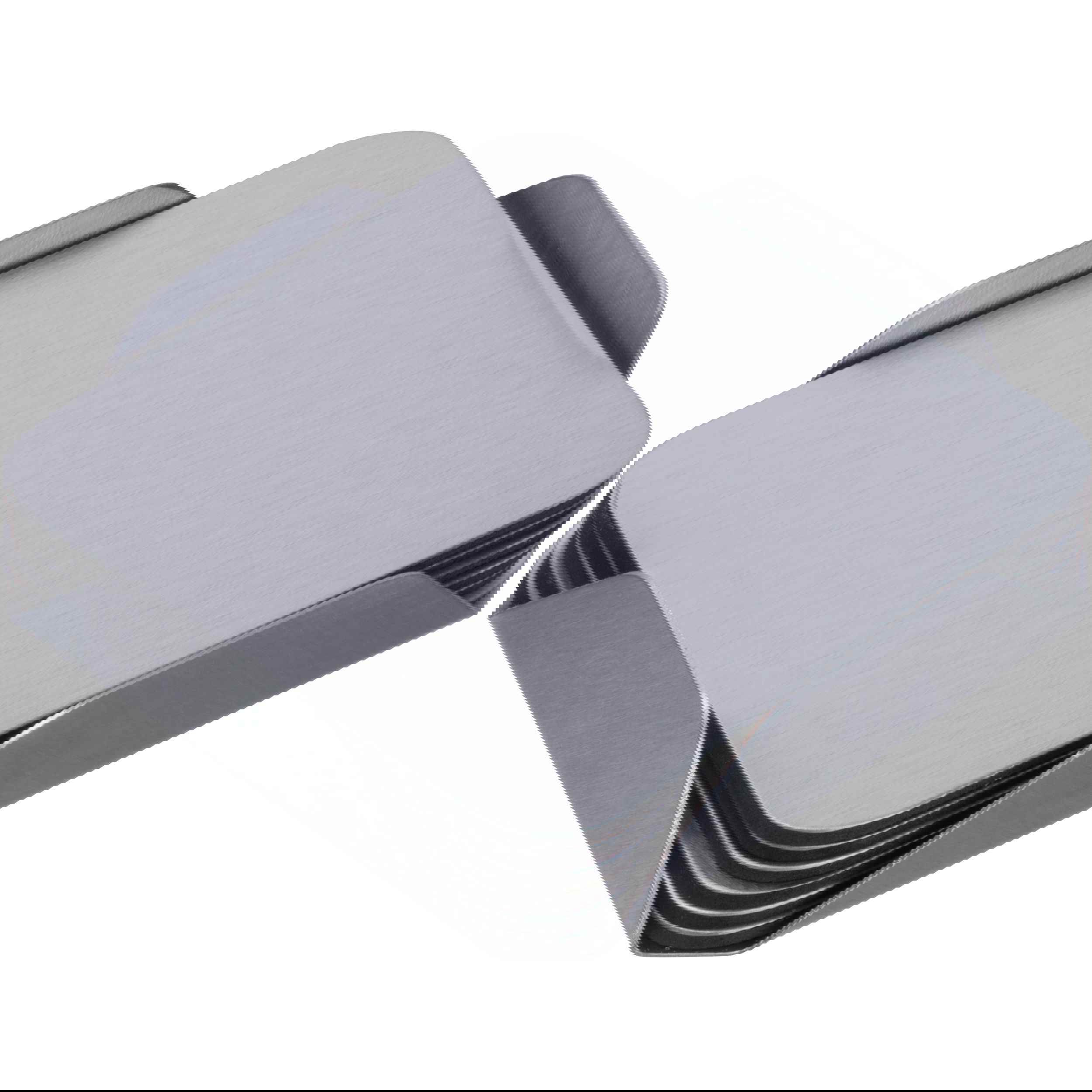 6-teiliges Untersetzer Set aus Edelstahl MATILDE