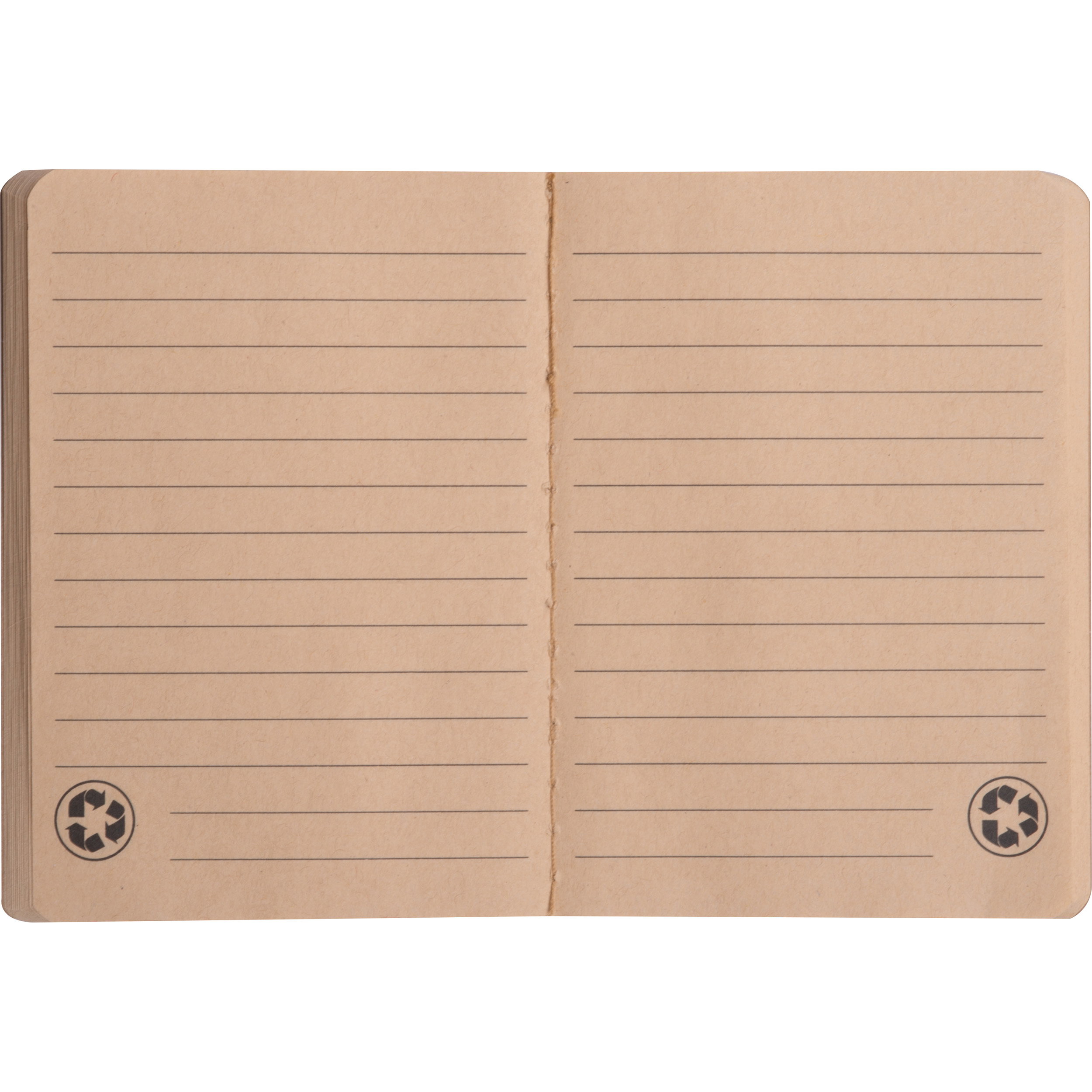 B7 notebook made from recycled paper