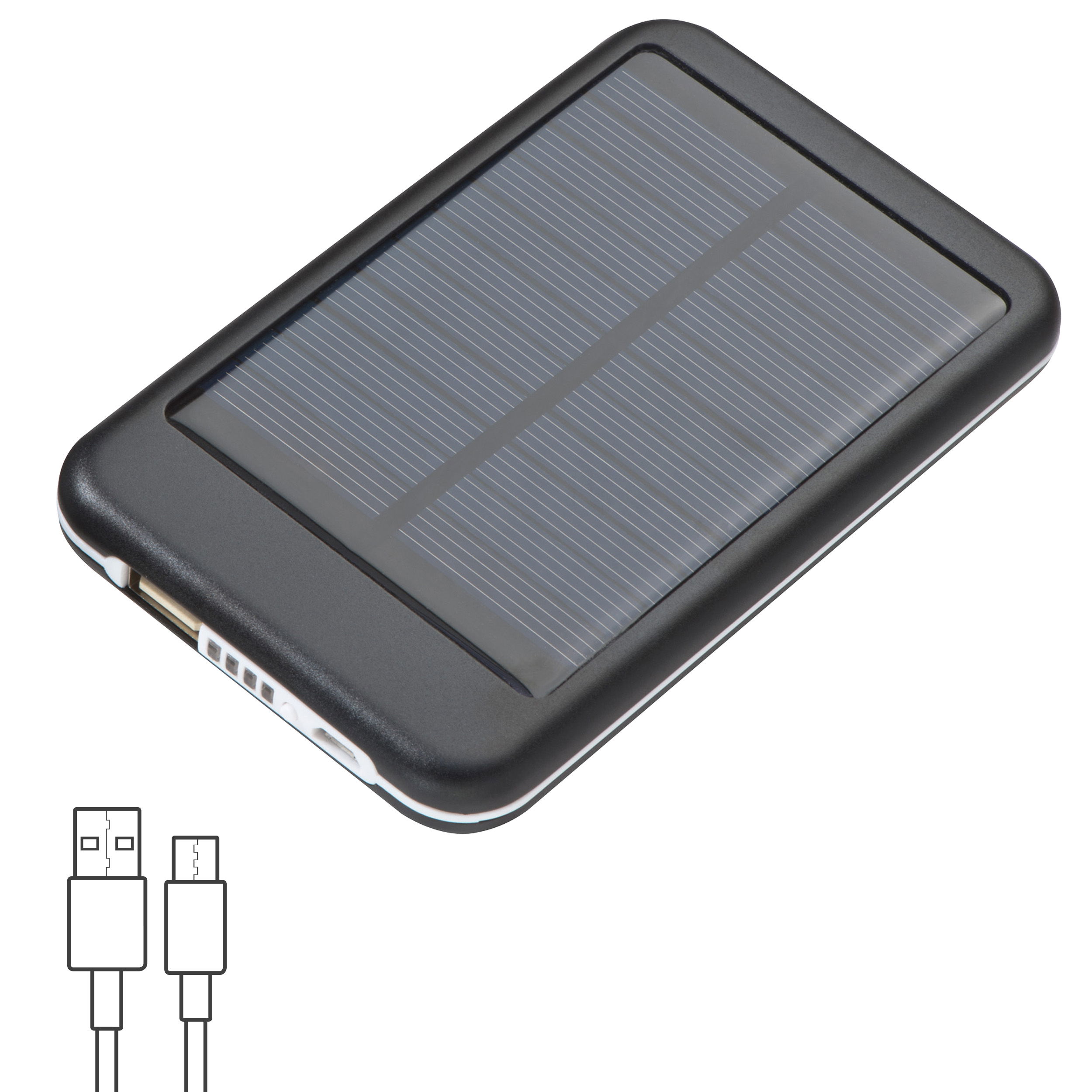 Chargeur solaire en métal