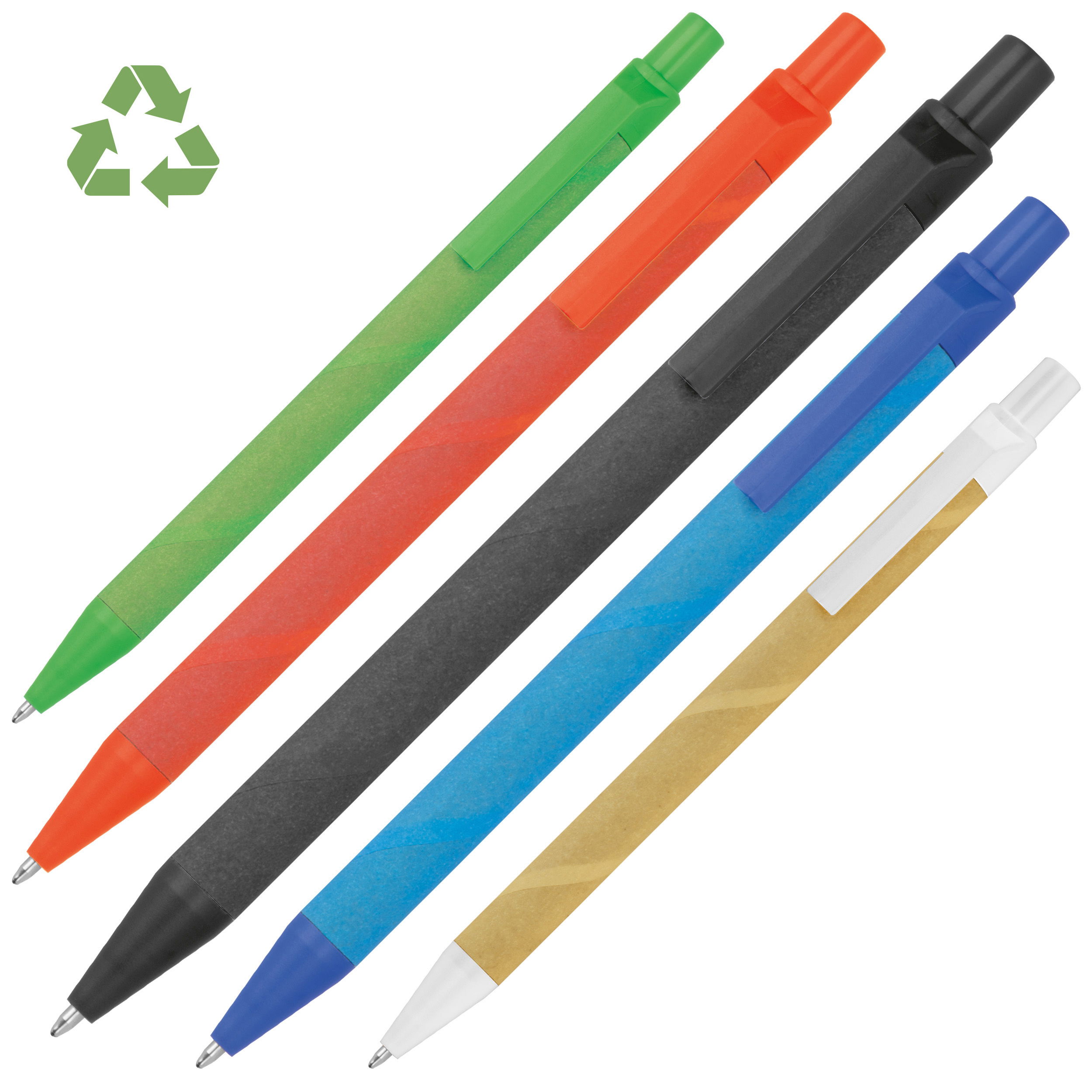 Papier et stylo à bille maïs