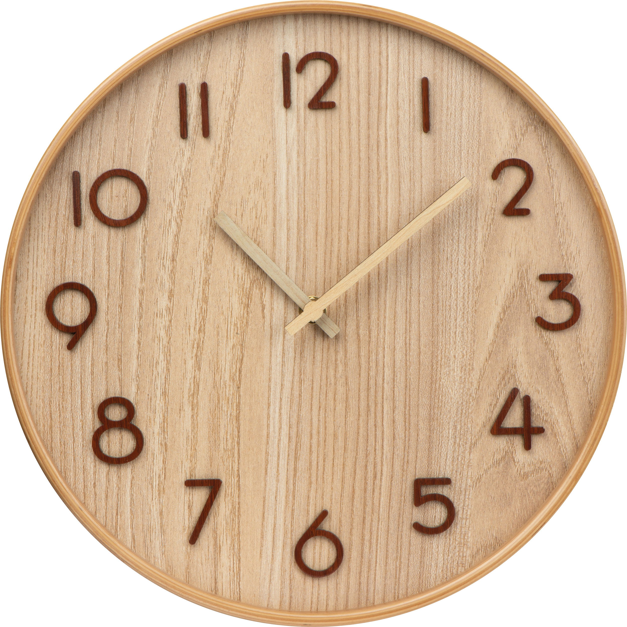 Wanduhr aus Holz