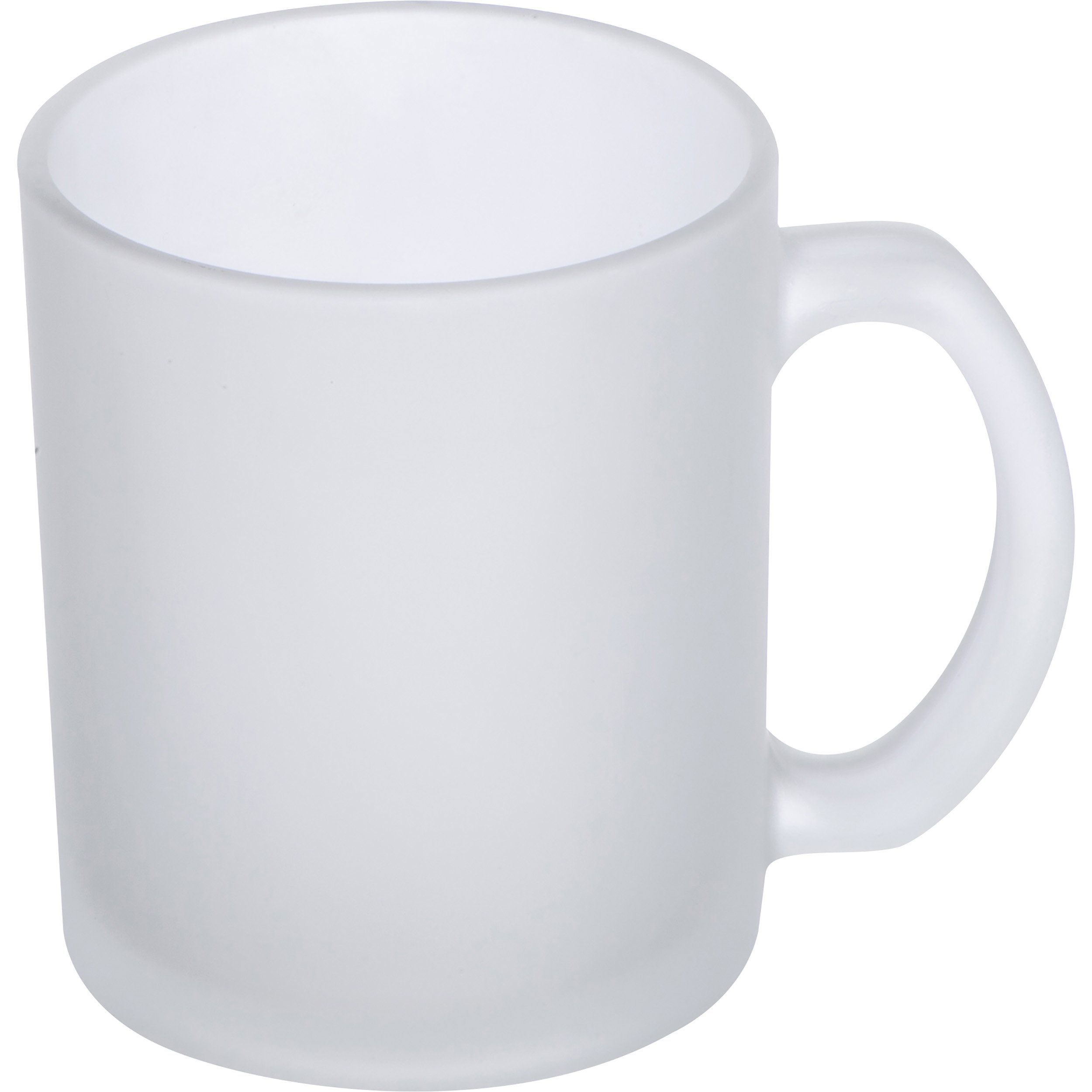 Sublimationstasse aus gefrostetem Glas LEA