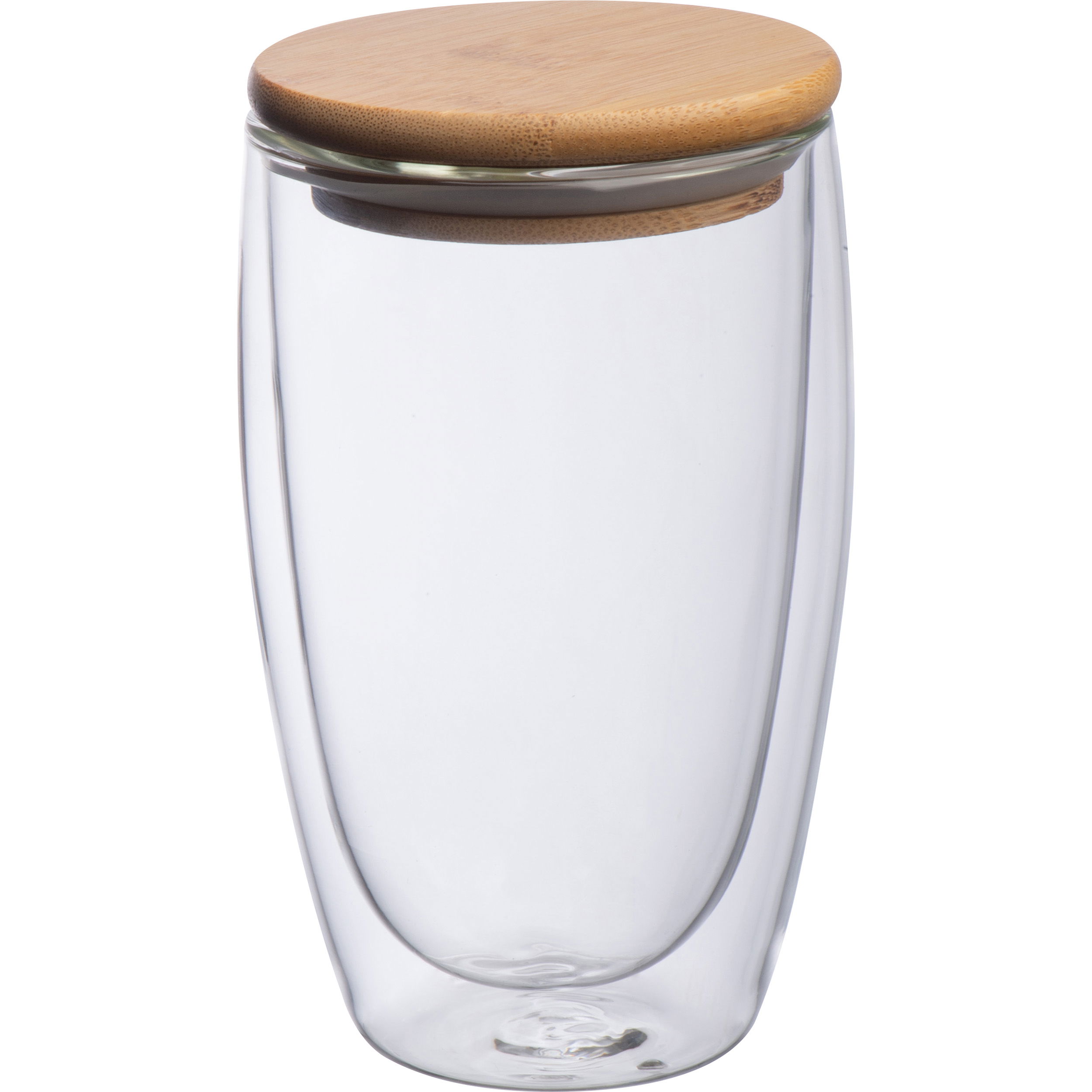 Double-walled glass with 500 ml filling capacity