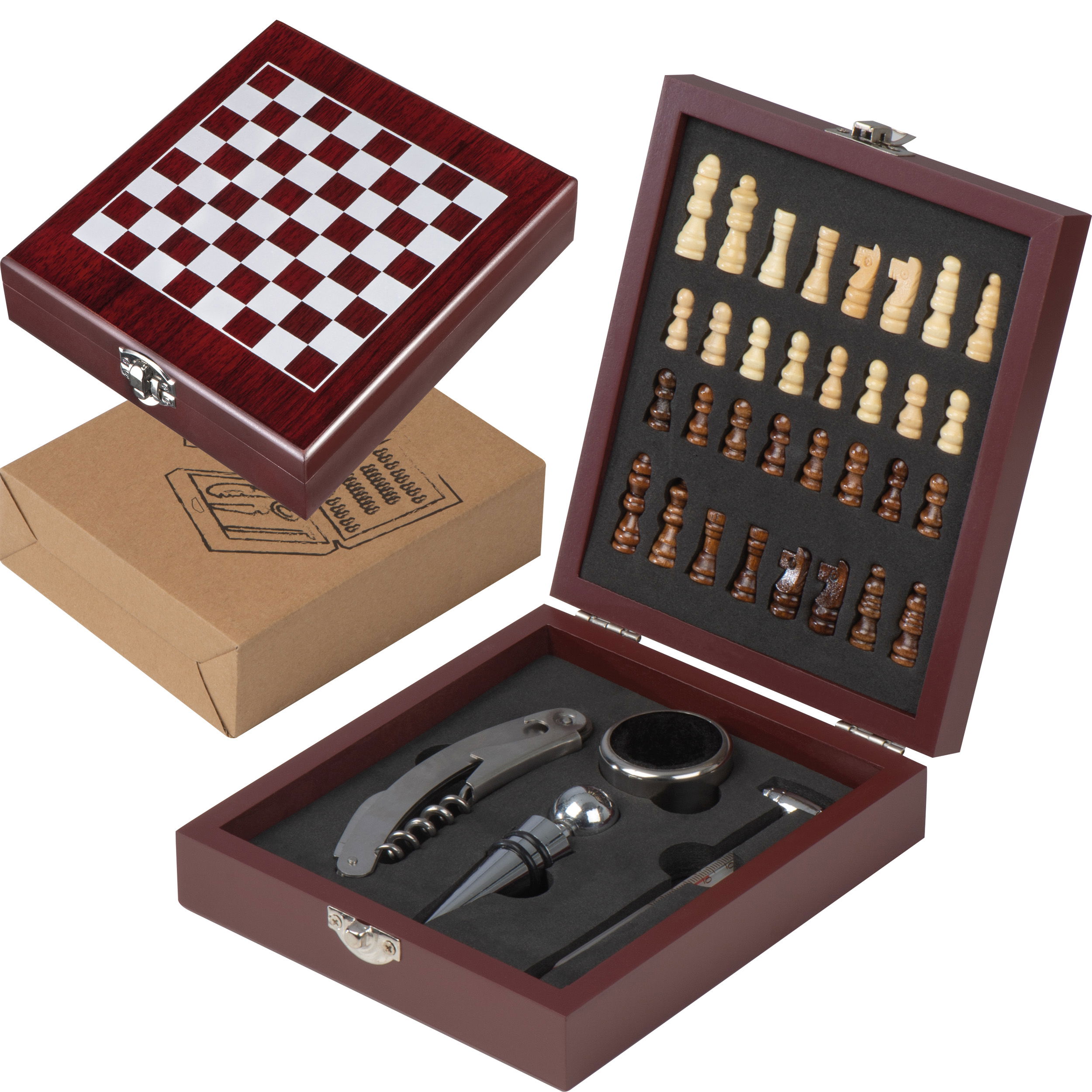 Lujoso set de vino.