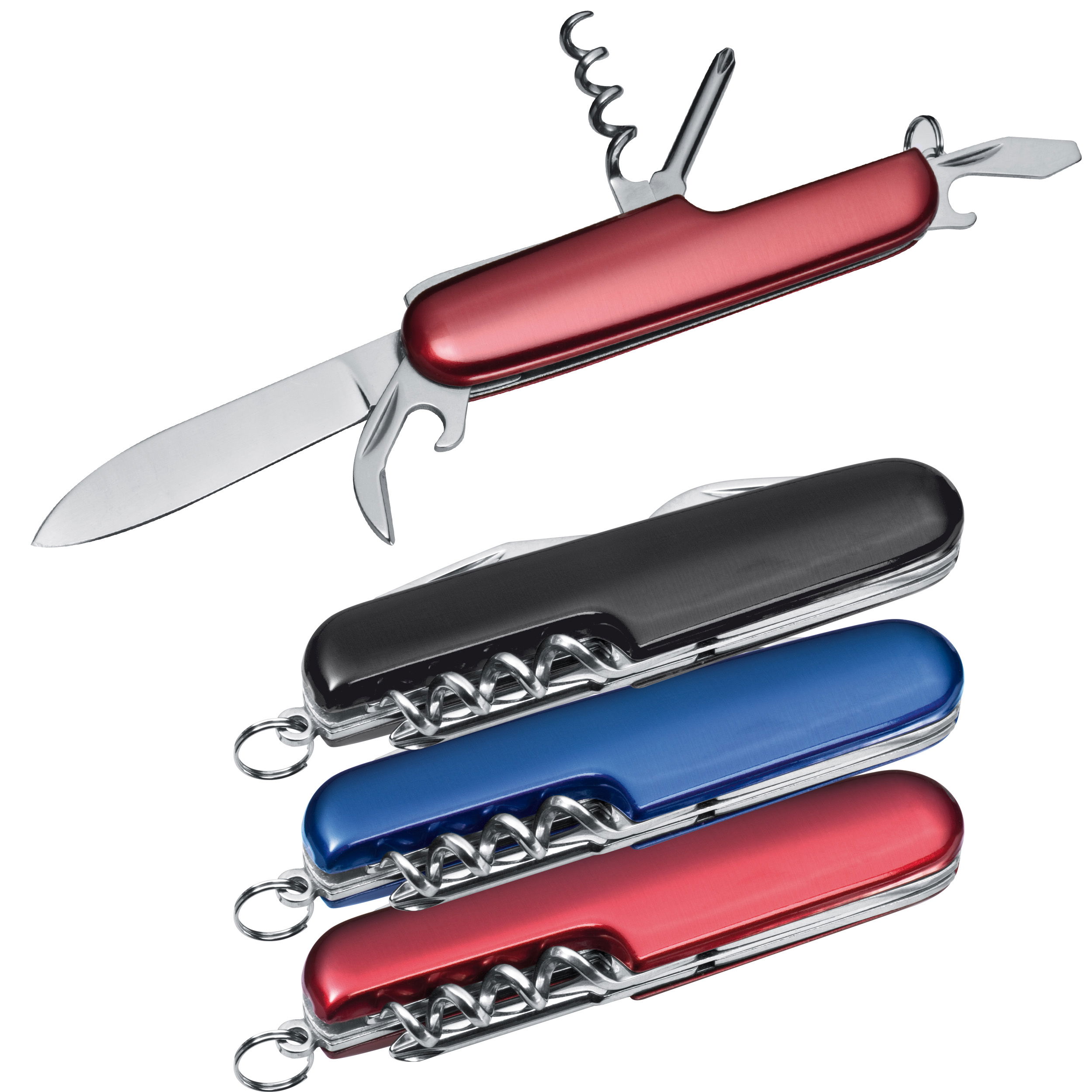 Couteaux de poche de luxe de 7 pièces