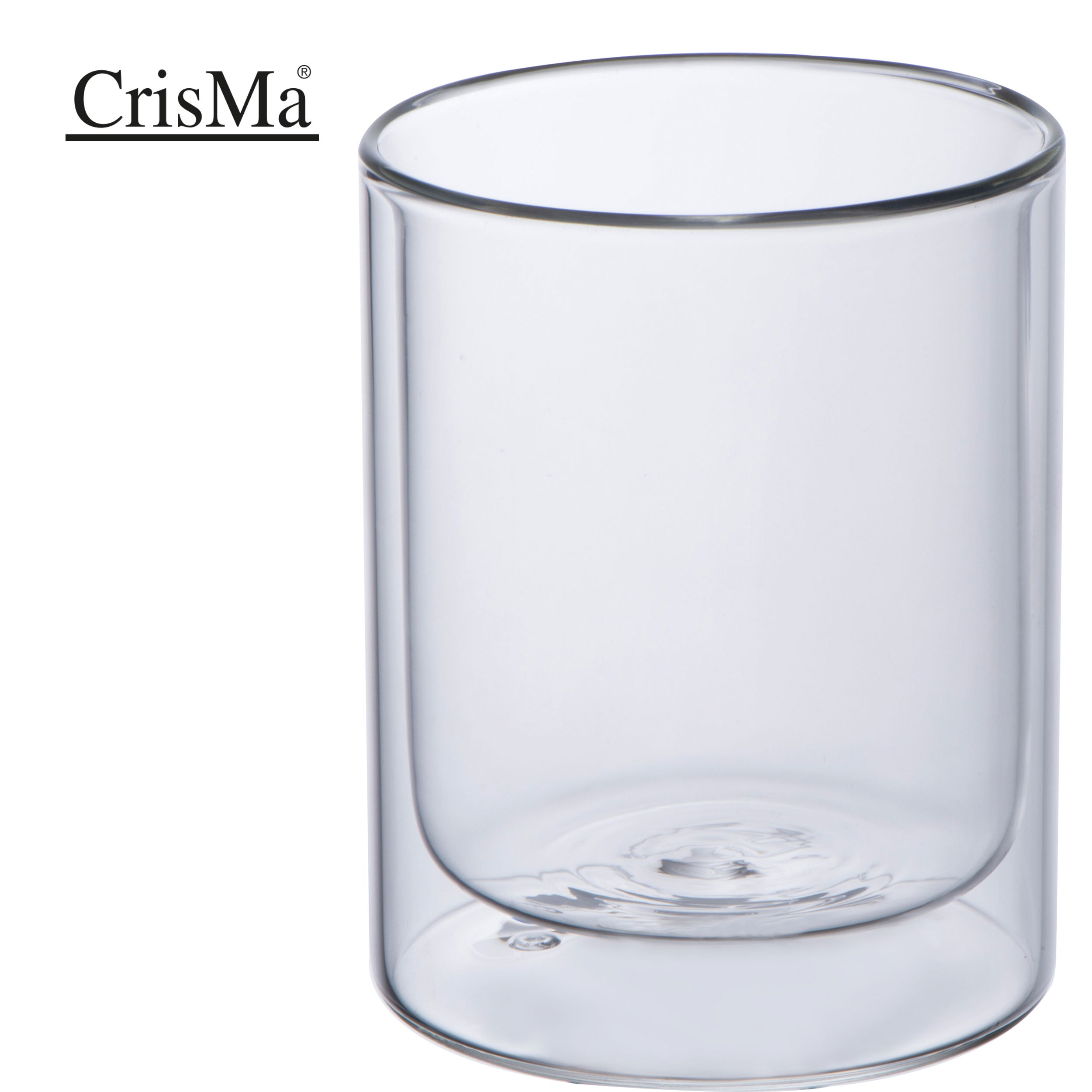 Tasse en verre à double paroi 330ml