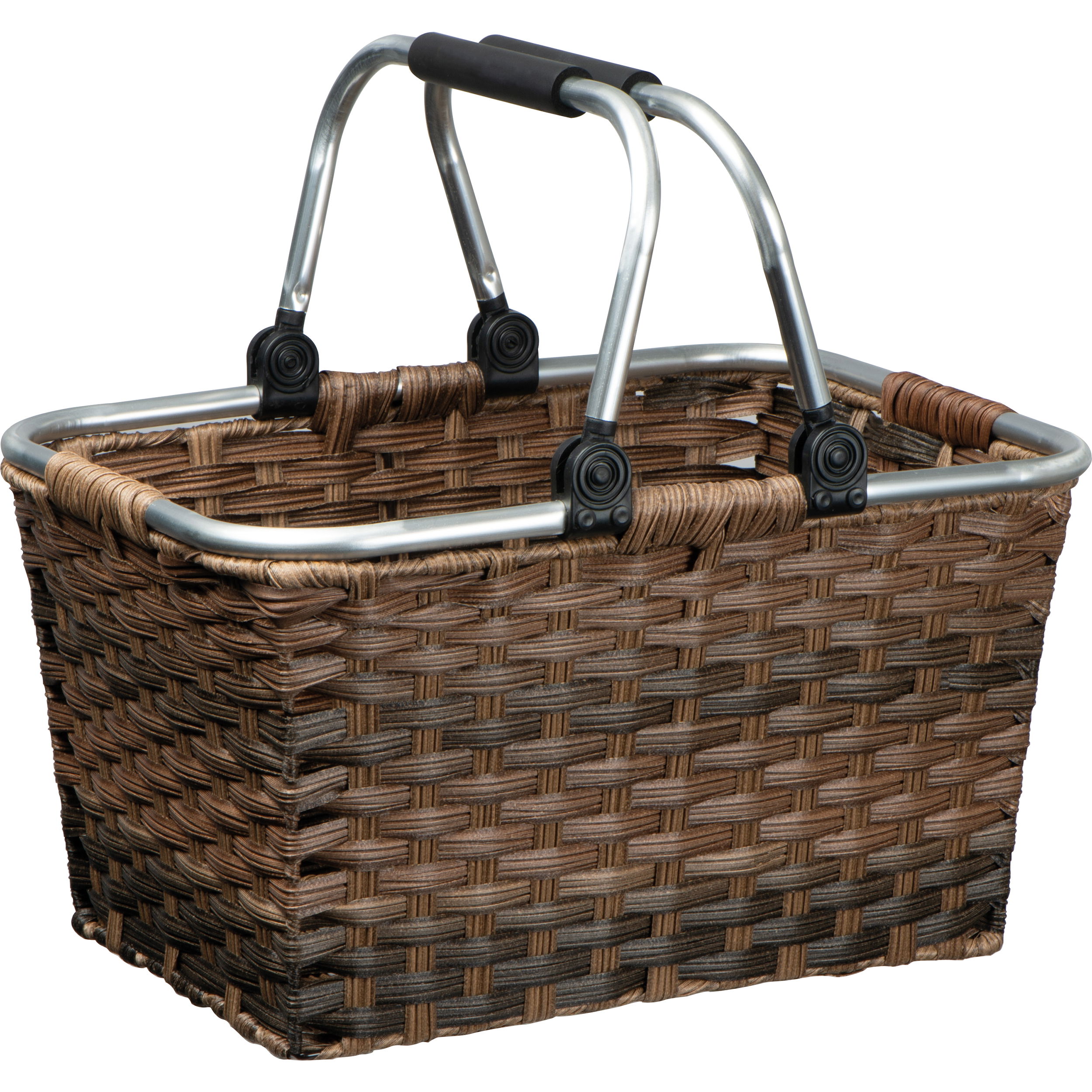 Rattan shopping basket