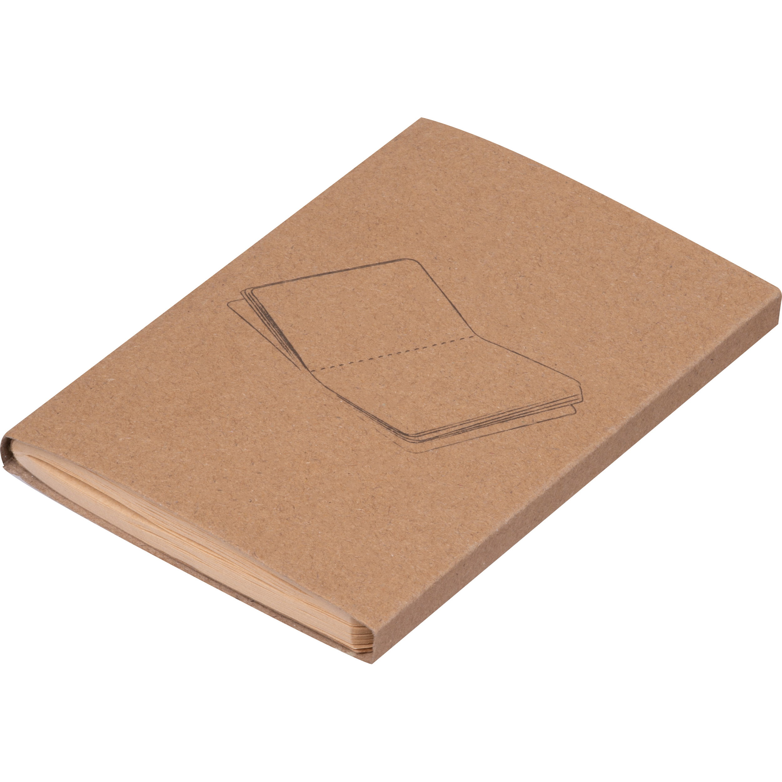 B7 notebook made from recycled paper