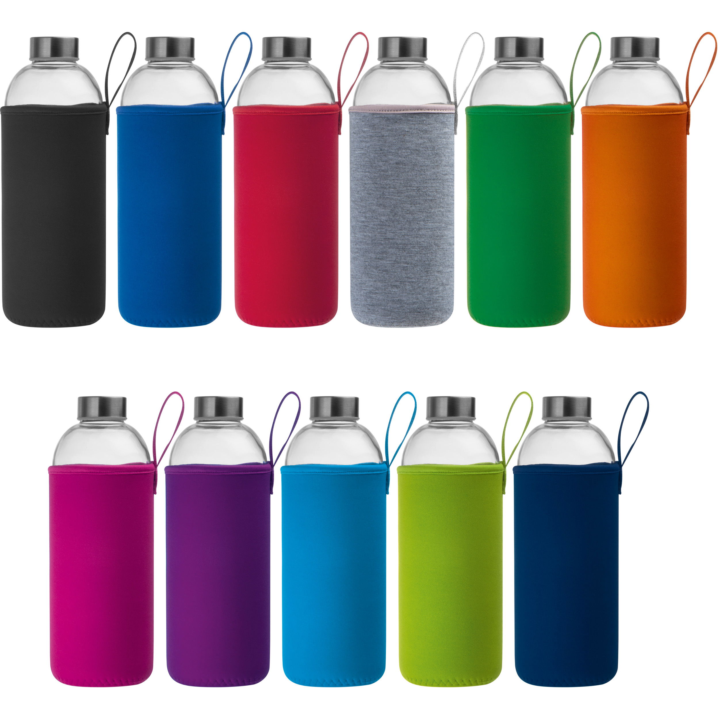 Bouteille avec manchon en néoprène 1000 ml