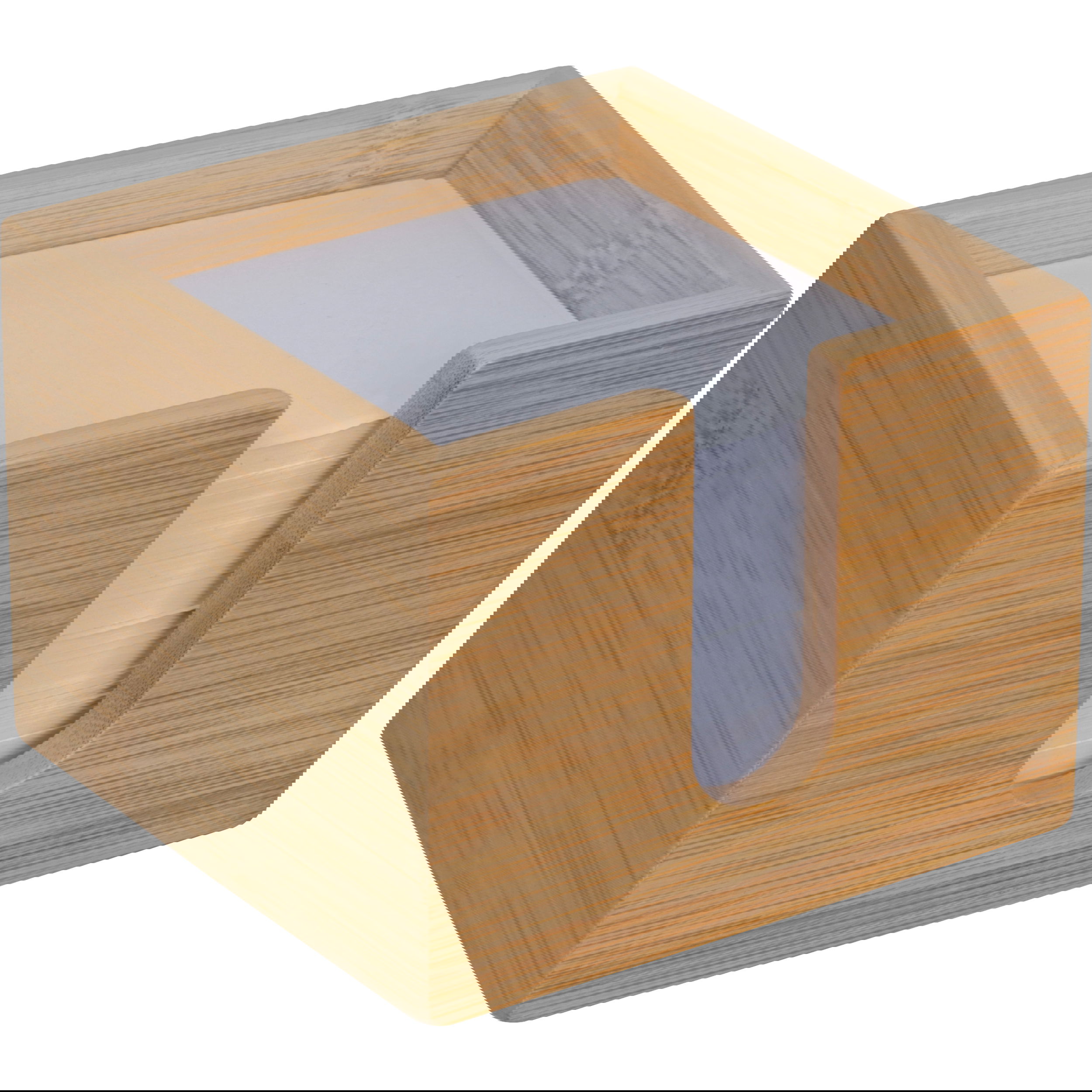 Boîte à notes en bambou NATALINA