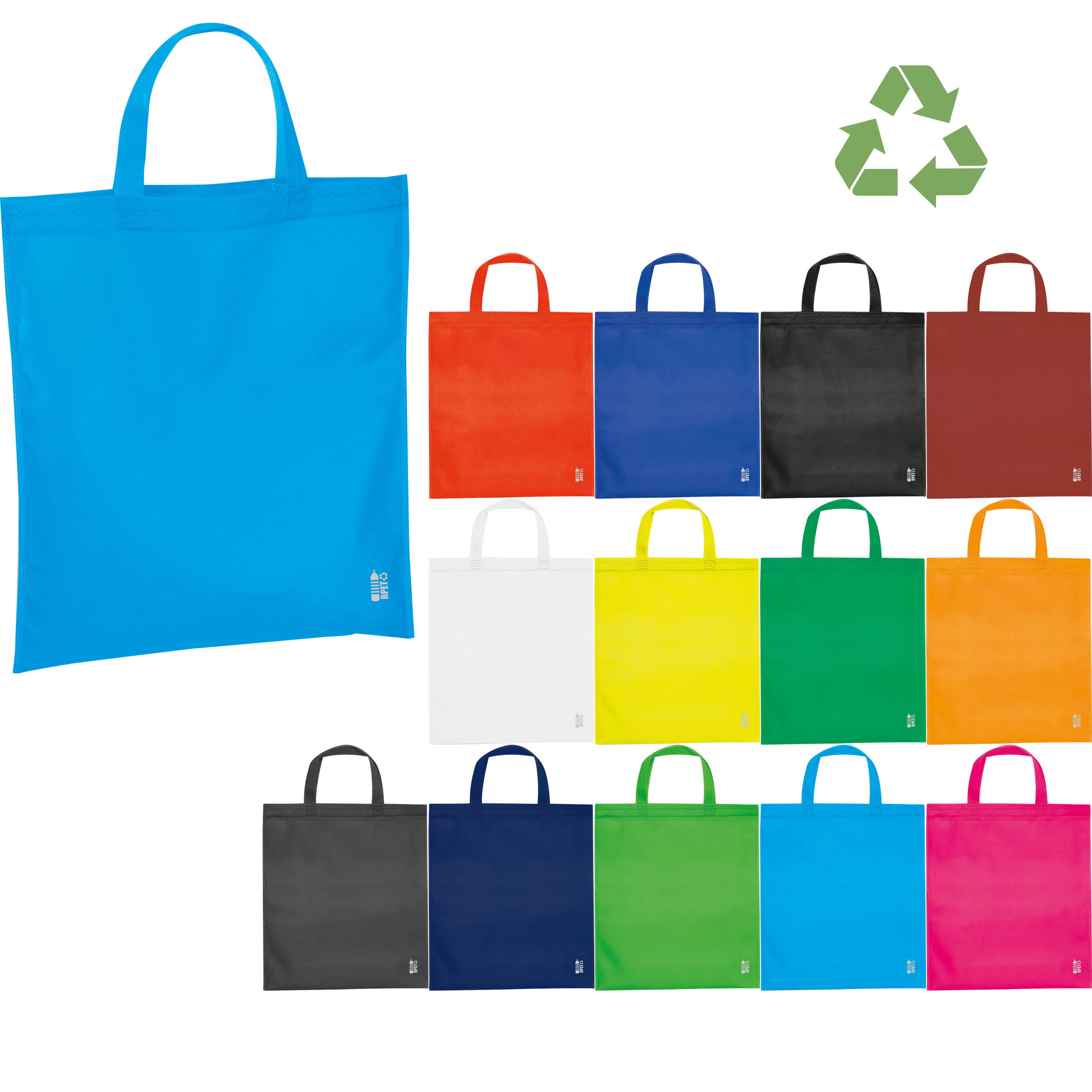 Einkaufstasche aus recyceltem Non Woven