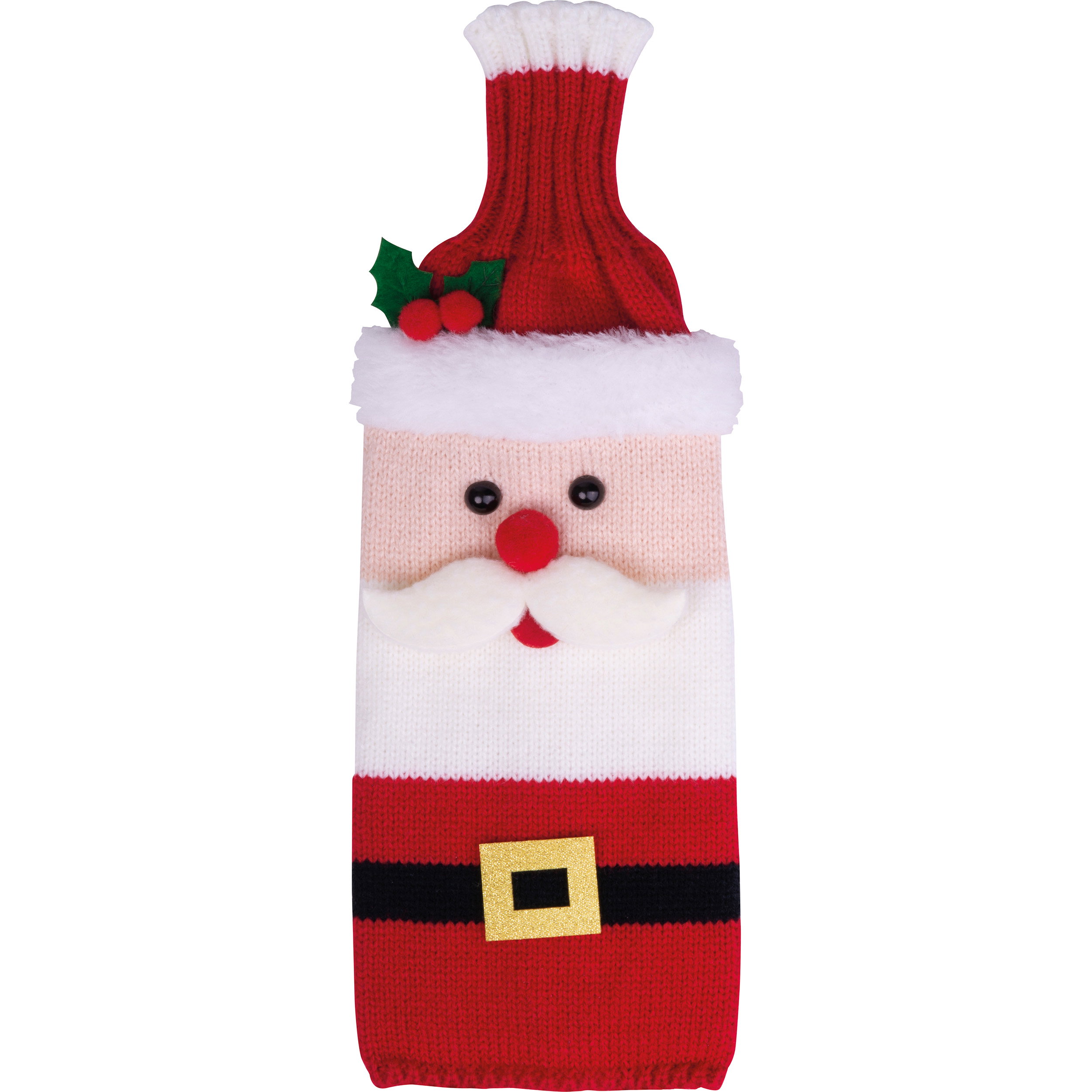 Flaschenüberzieher mit Weihnachtmotiv JILL