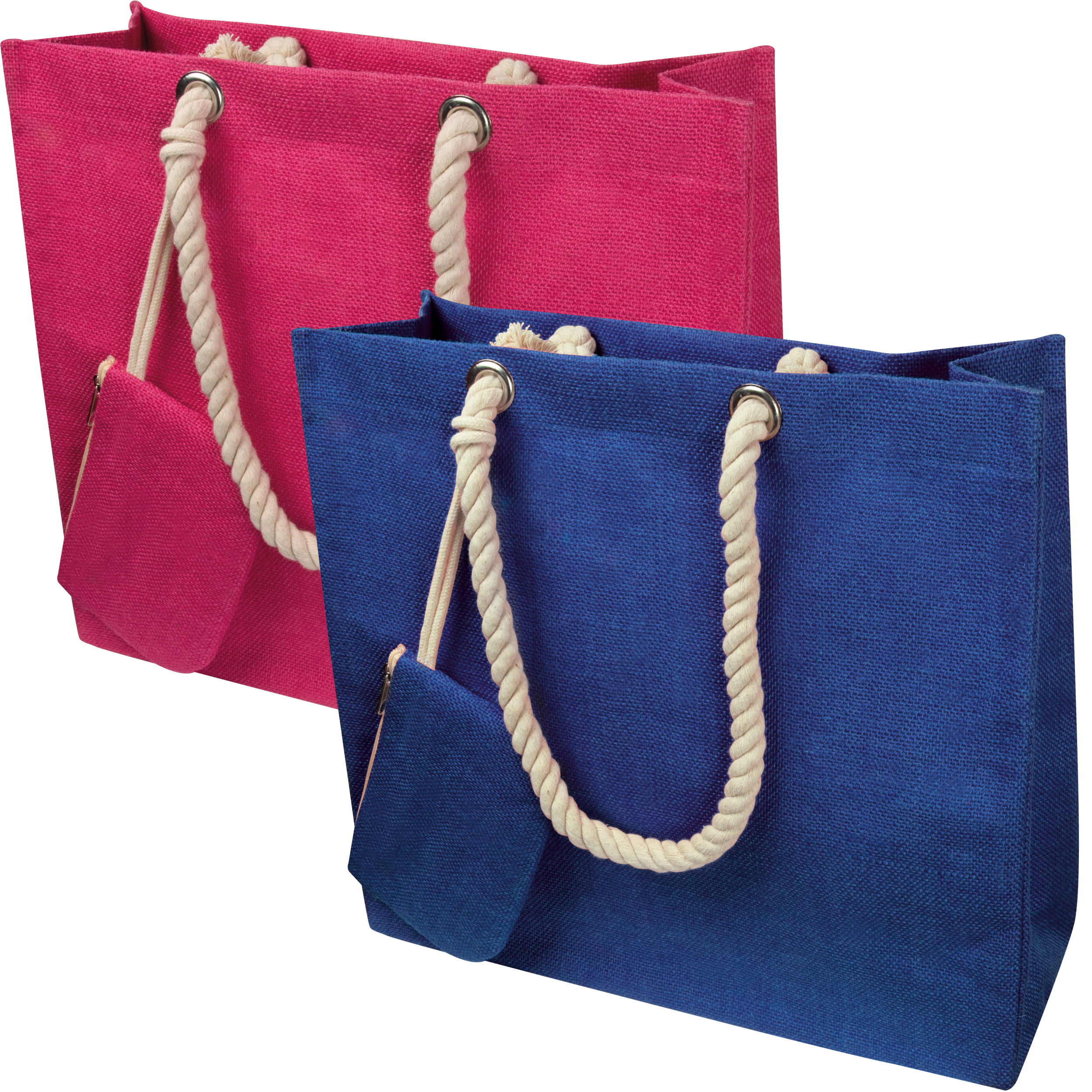 Sac de jute avec cordon